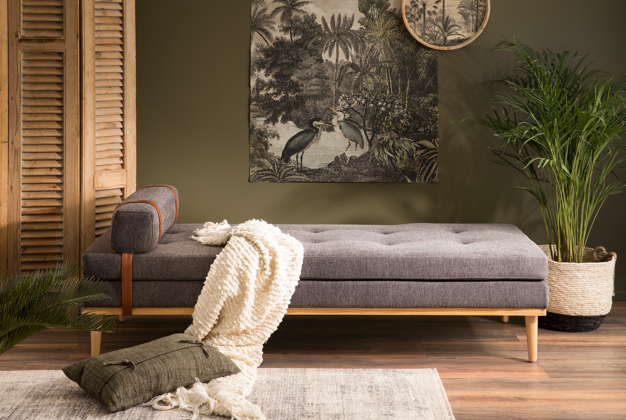 SalesFever Daybed, mit Kopf- und Nackenstütze, Tagesliege, Relaxliege