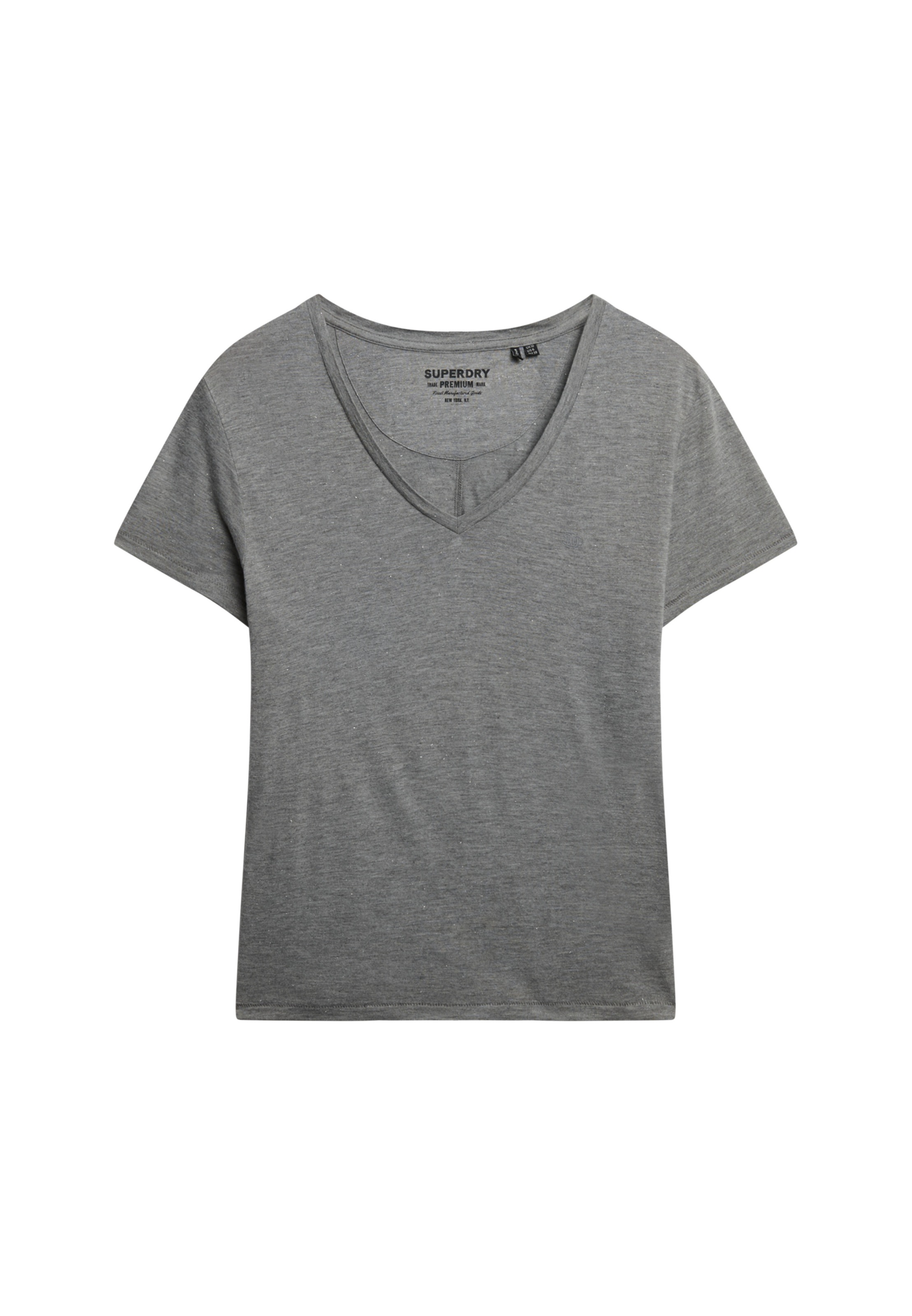 Superdry T-Shirt »STUDIOS SLUB EMB VEE TEE«