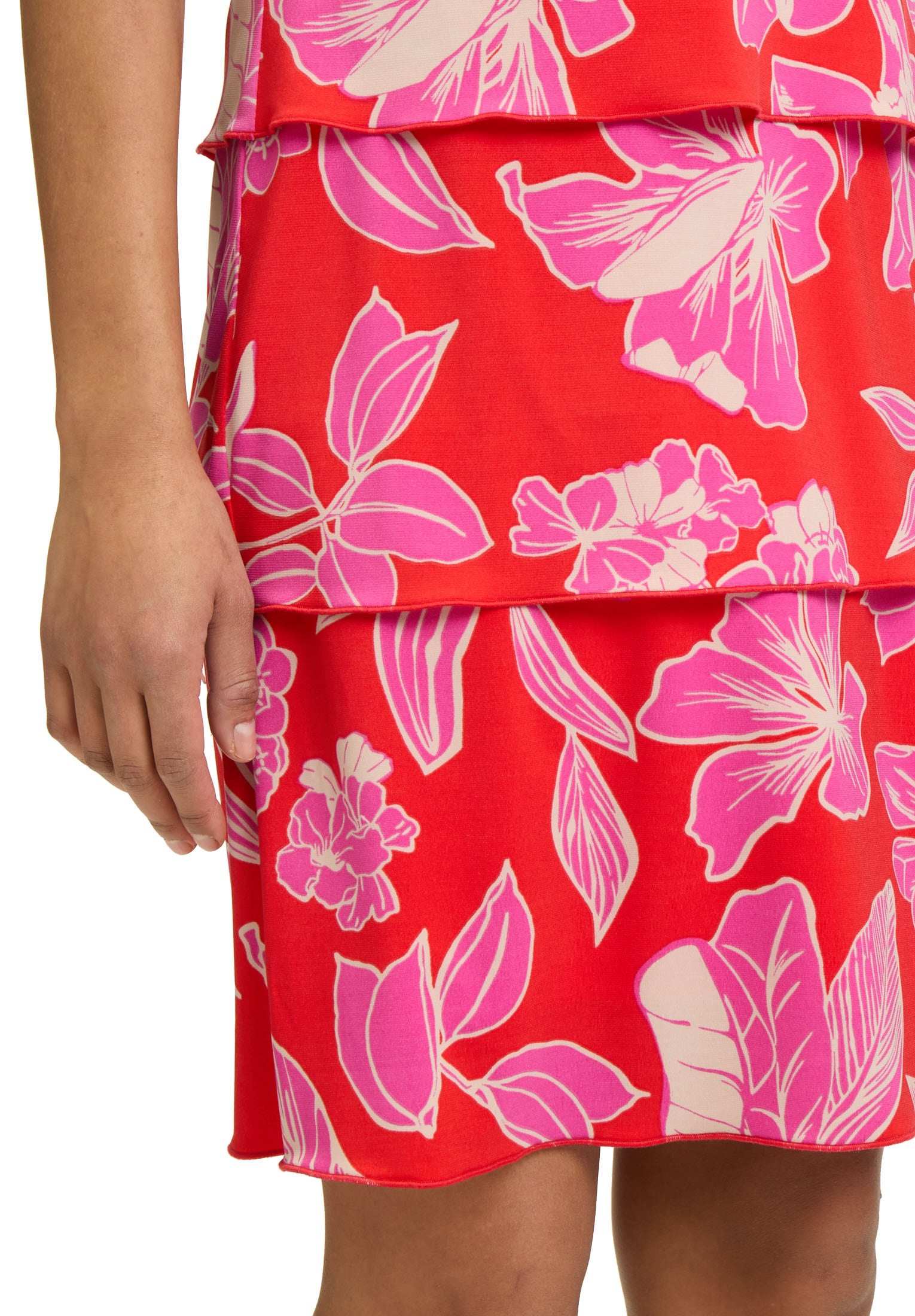 Betty Barclay Midikleid »Stufenkleid kurzarm«