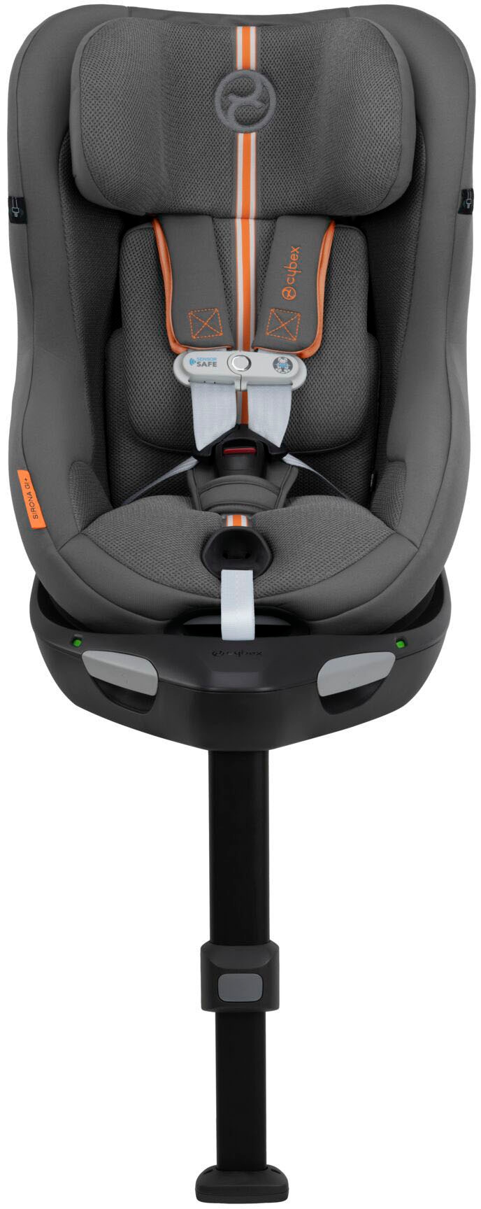 Cybex Autokindersitz »Sirona Gi i-Size Plus, moon black«, inklusive Base