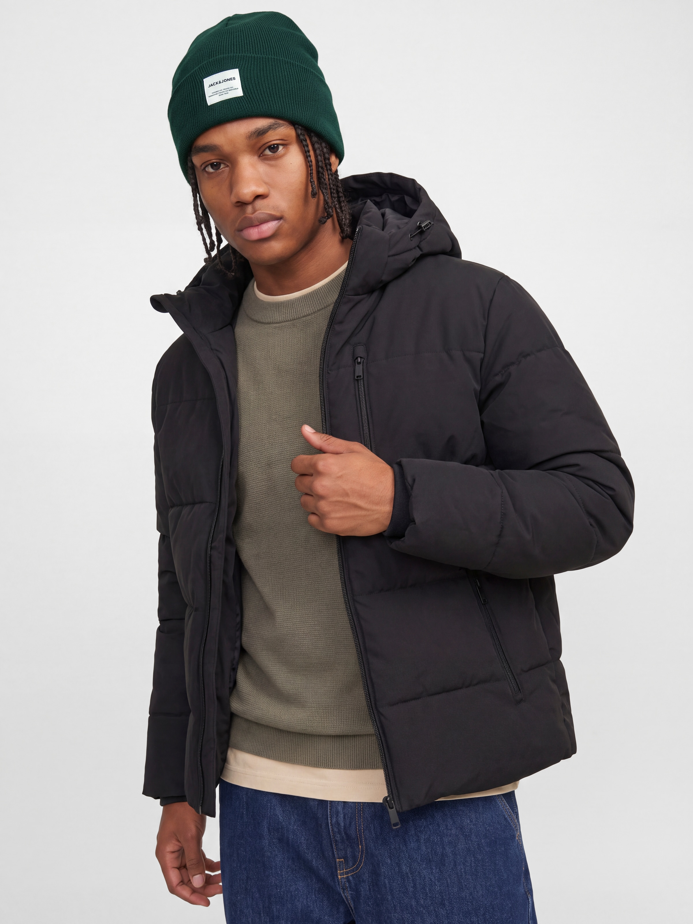 Jack & Jones Strickmütze »JACLONG KNIT BEANIE NOOS«