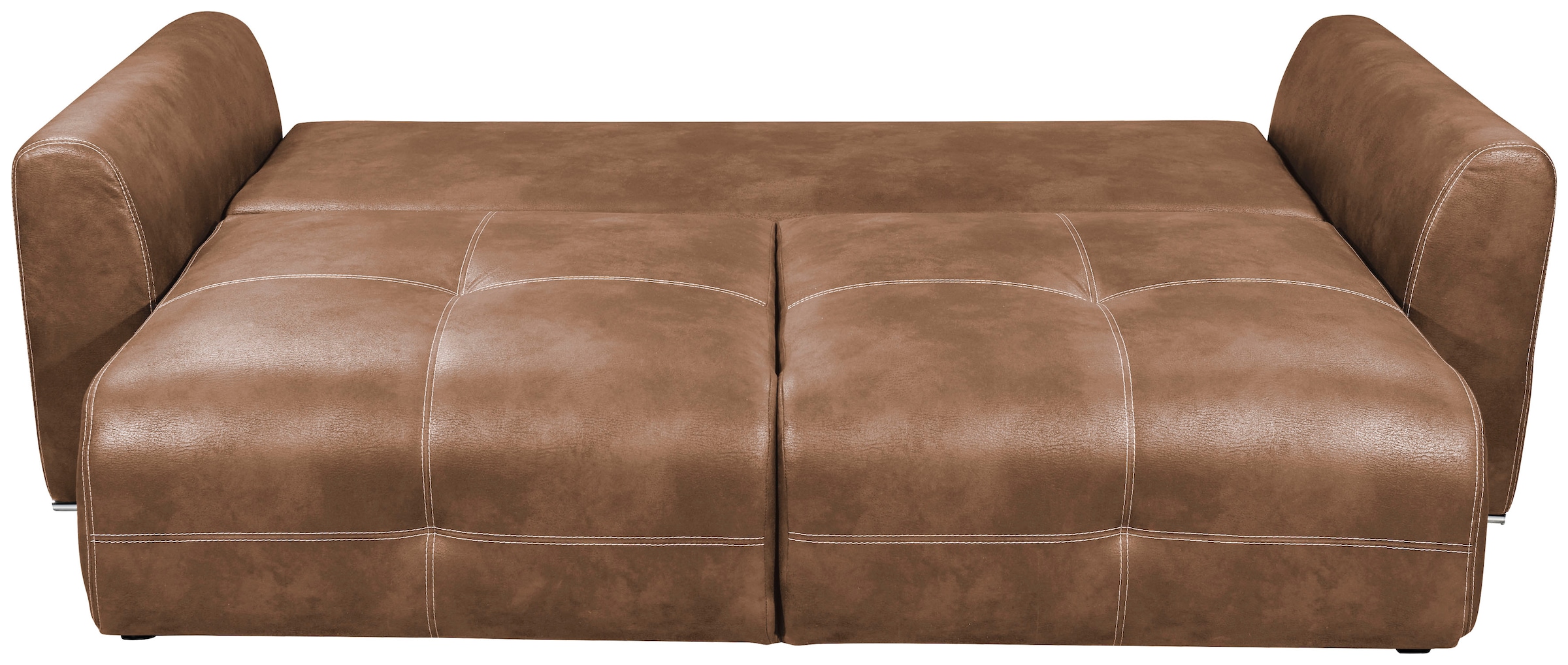 ED EXCITING DESIGN Schlafsofa »Dolan«, mit Bettfunktion und Bettkasten, sowie Rücken- und Zierkissen