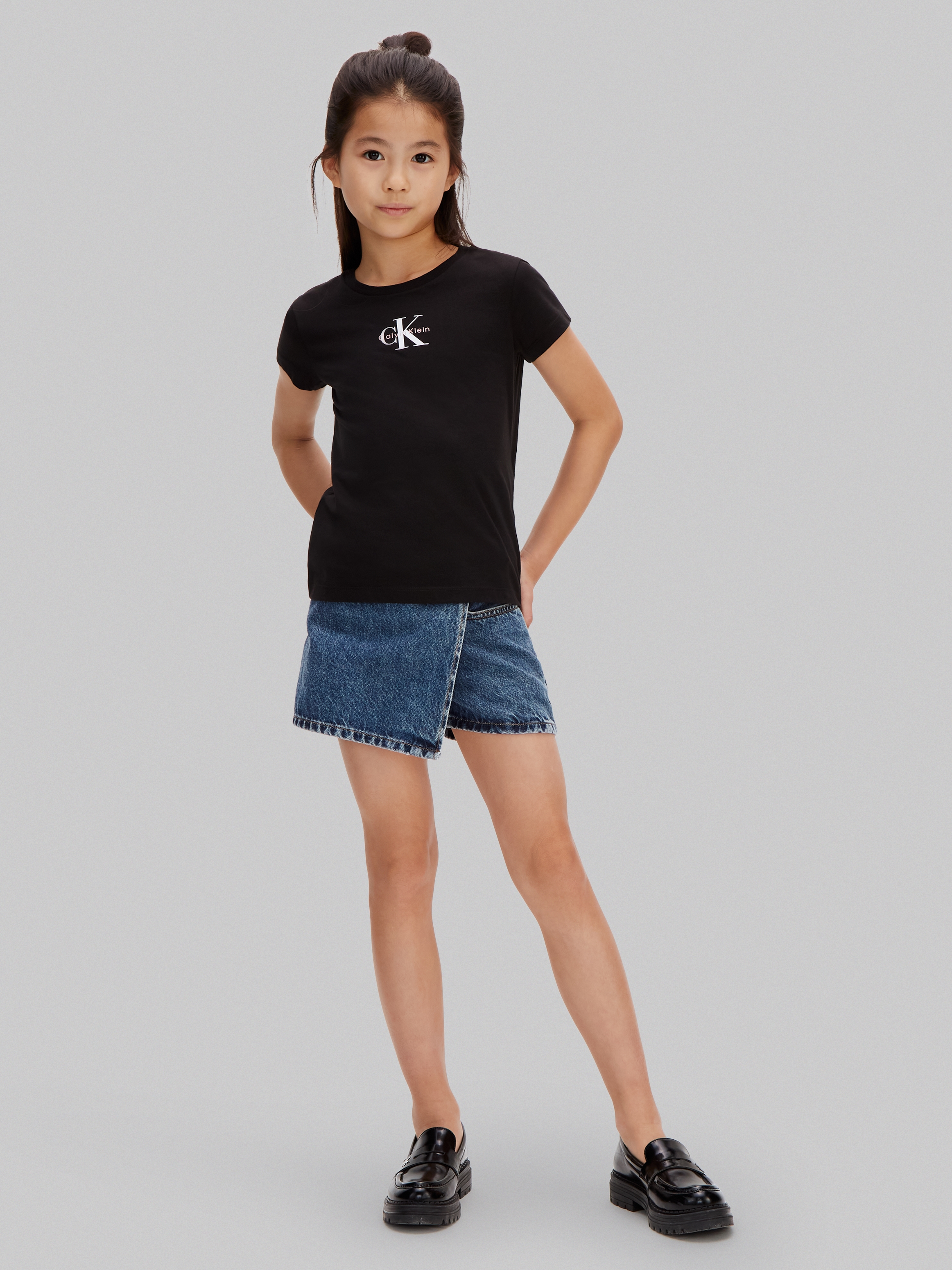 Calvin Klein Jeans T-Shirt »MICRO MONOGRAM TOP« Regular fit für Kinder