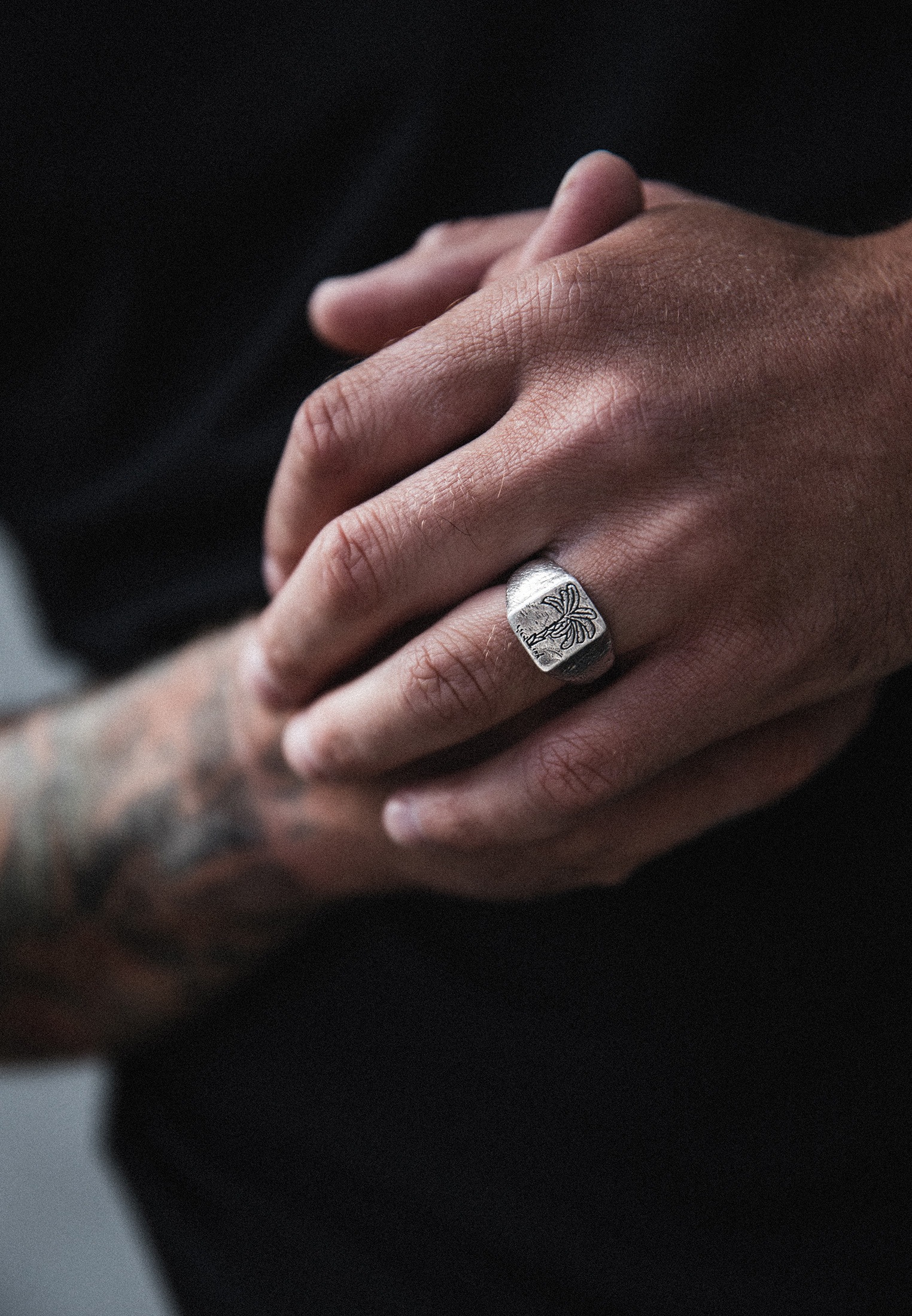 HAZE & GLORY Siegelring »Ring Siegelring - Tropicalization 925 Silber«