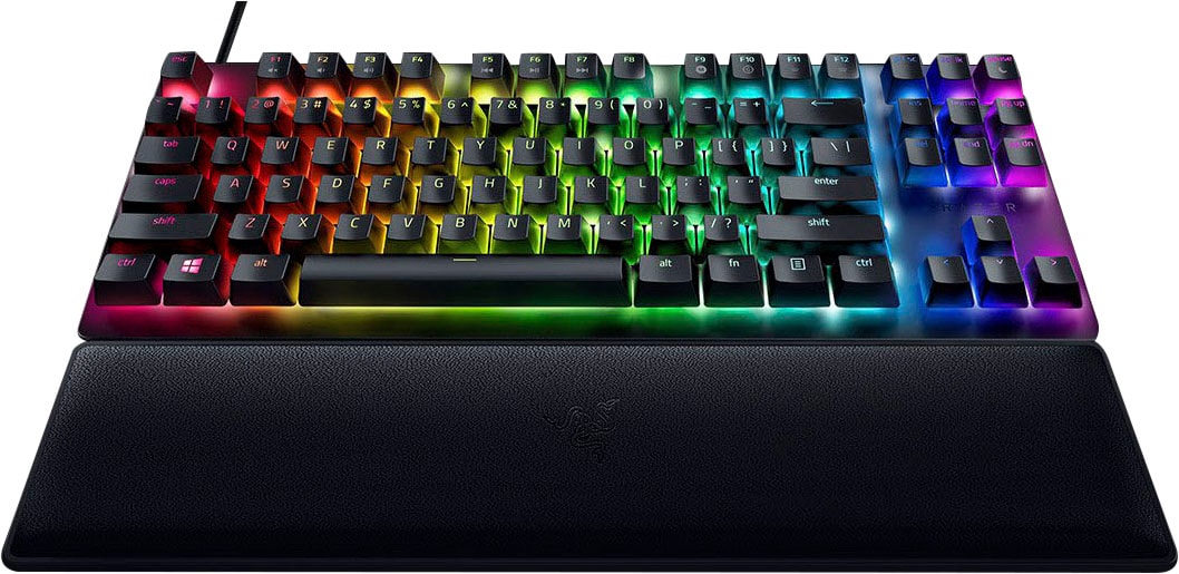 - V2 »Huntsman Tenkeyless DE«, Optical Clicky jetzt (USB-Anschluss-Profil-Speicher-Makro-Tasten-Handgelenkauflage-Gaming-Modus) bei Switch OTTO RAZER Gaming-Tastatur -