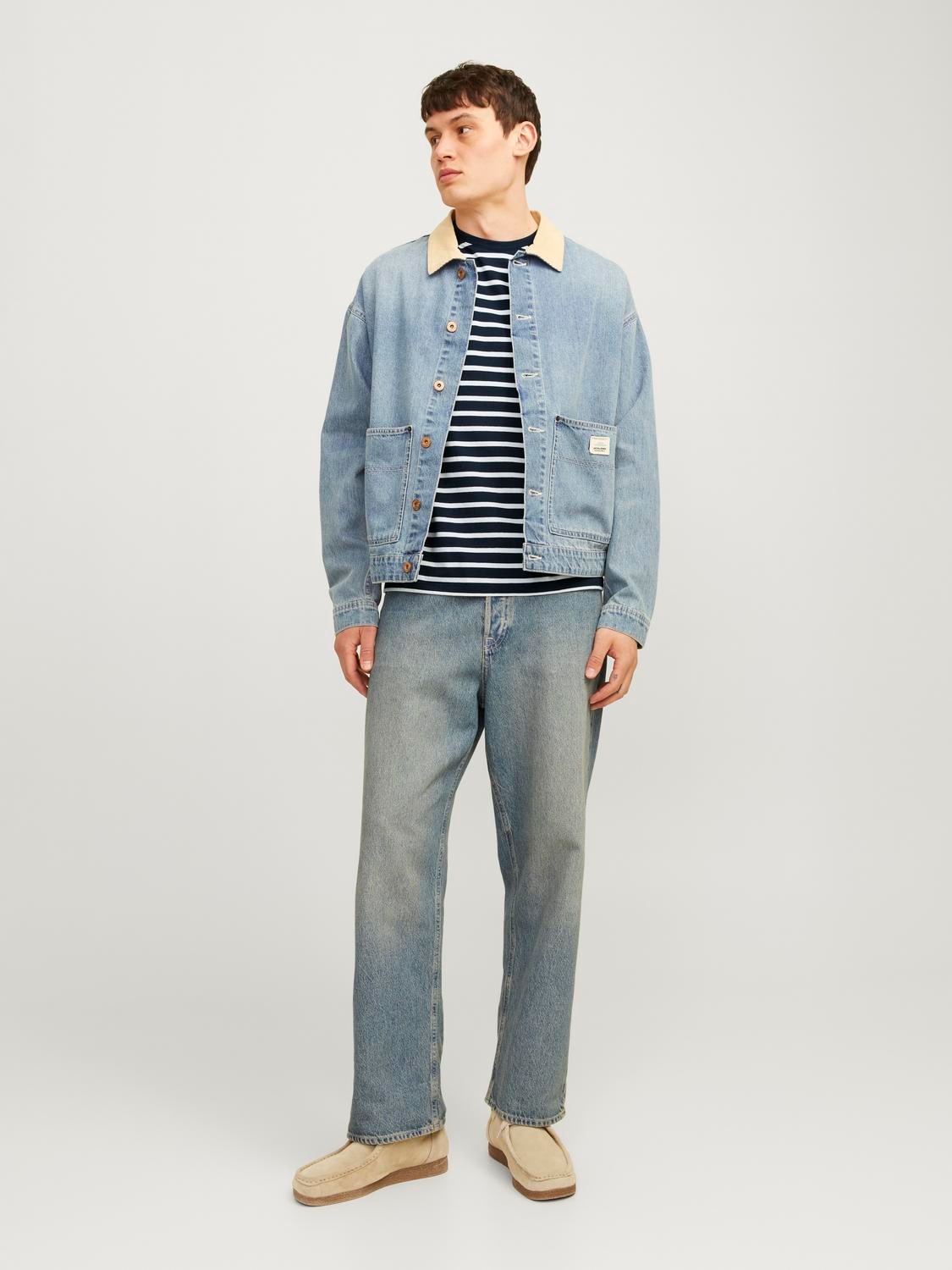 Jack & Jones Rundhalsshirt »JJEORGANIC BASIC TEE SS O-NECK NOOS«, mit Rundhalsausschnitt