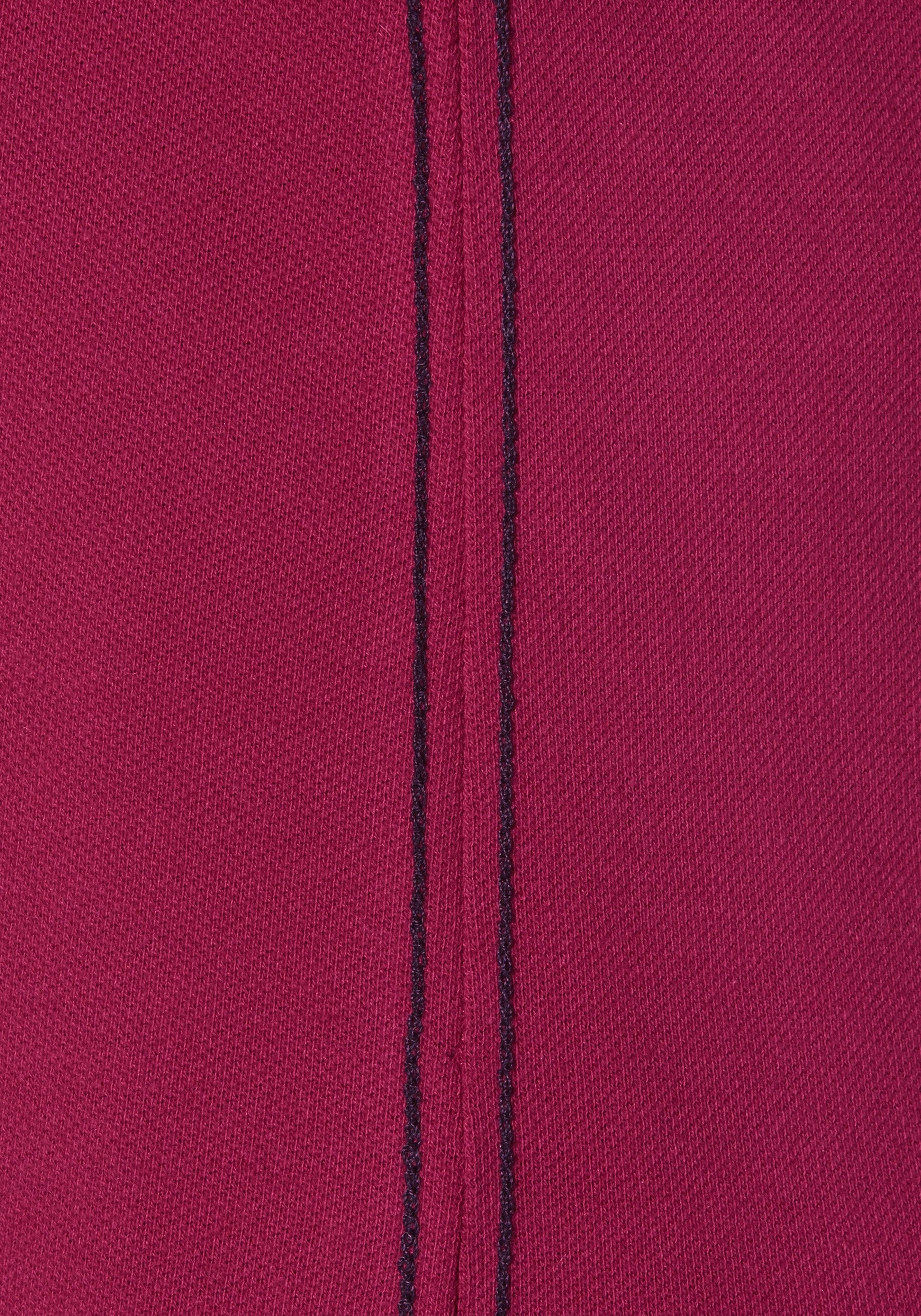 KangaROOS Poloshirt, Kurzarm, unifarben, Polokragen, aus Baumwolle