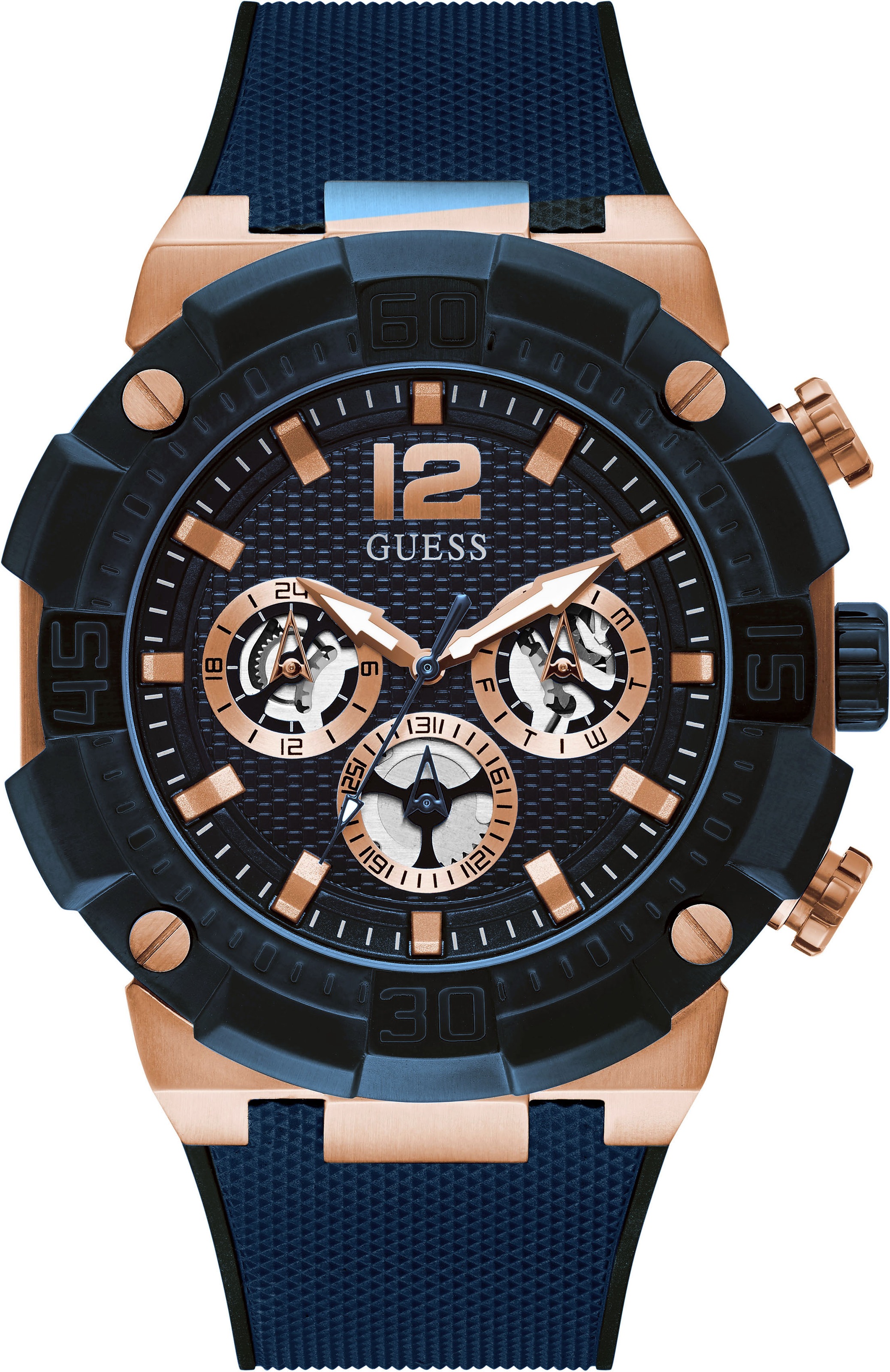 Guess Multifunktionsuhr »GW0264G4,NAVIGATOR«