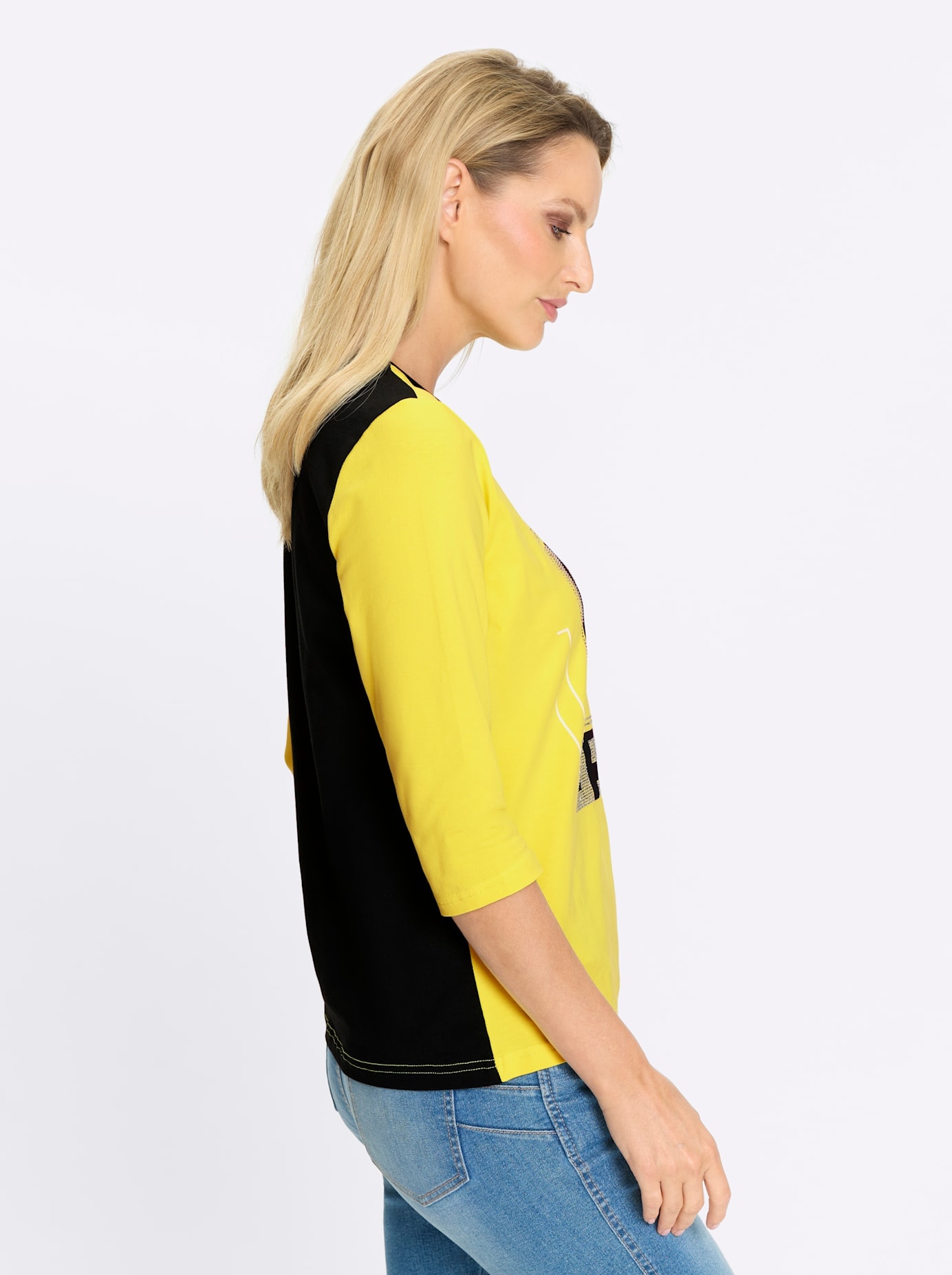 heine 3/4-Arm-Shirt »Druck-Shirt«, 1 tlg.
