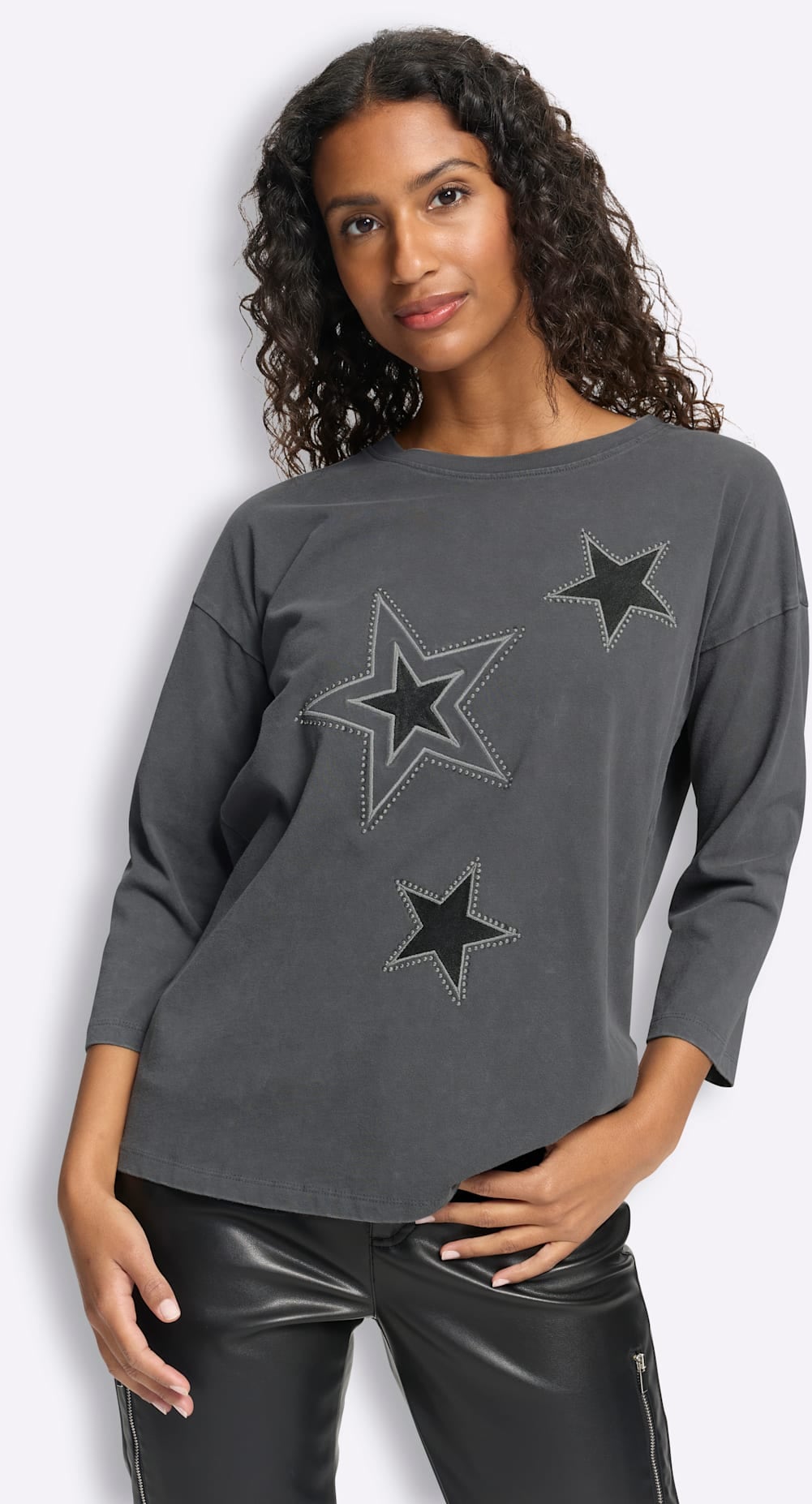 heine 3/4-Arm-Shirt »Shirt« 1
