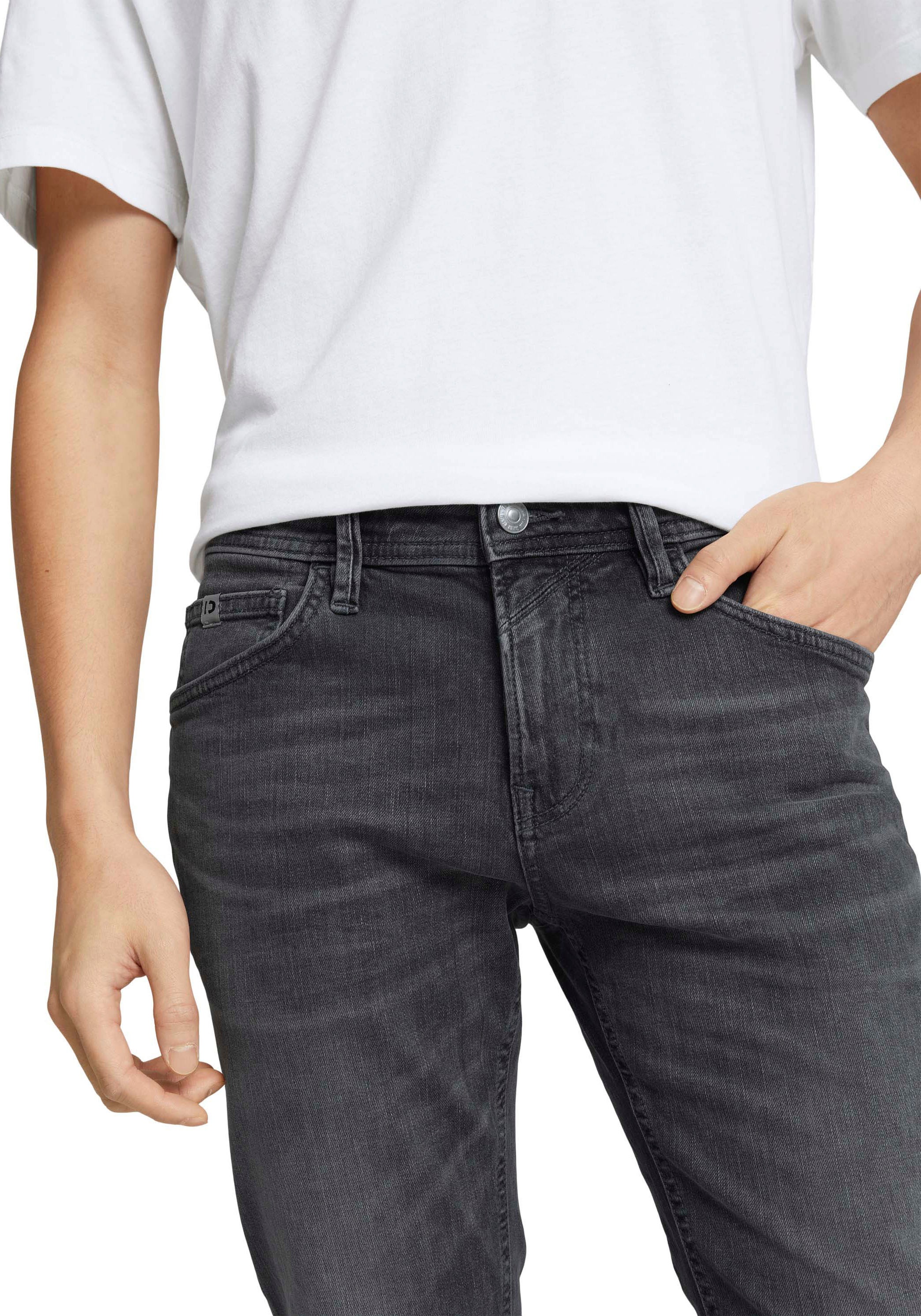TOM TAILOR Denim Skinny-fit-Jeans, mit Abriebeffekten