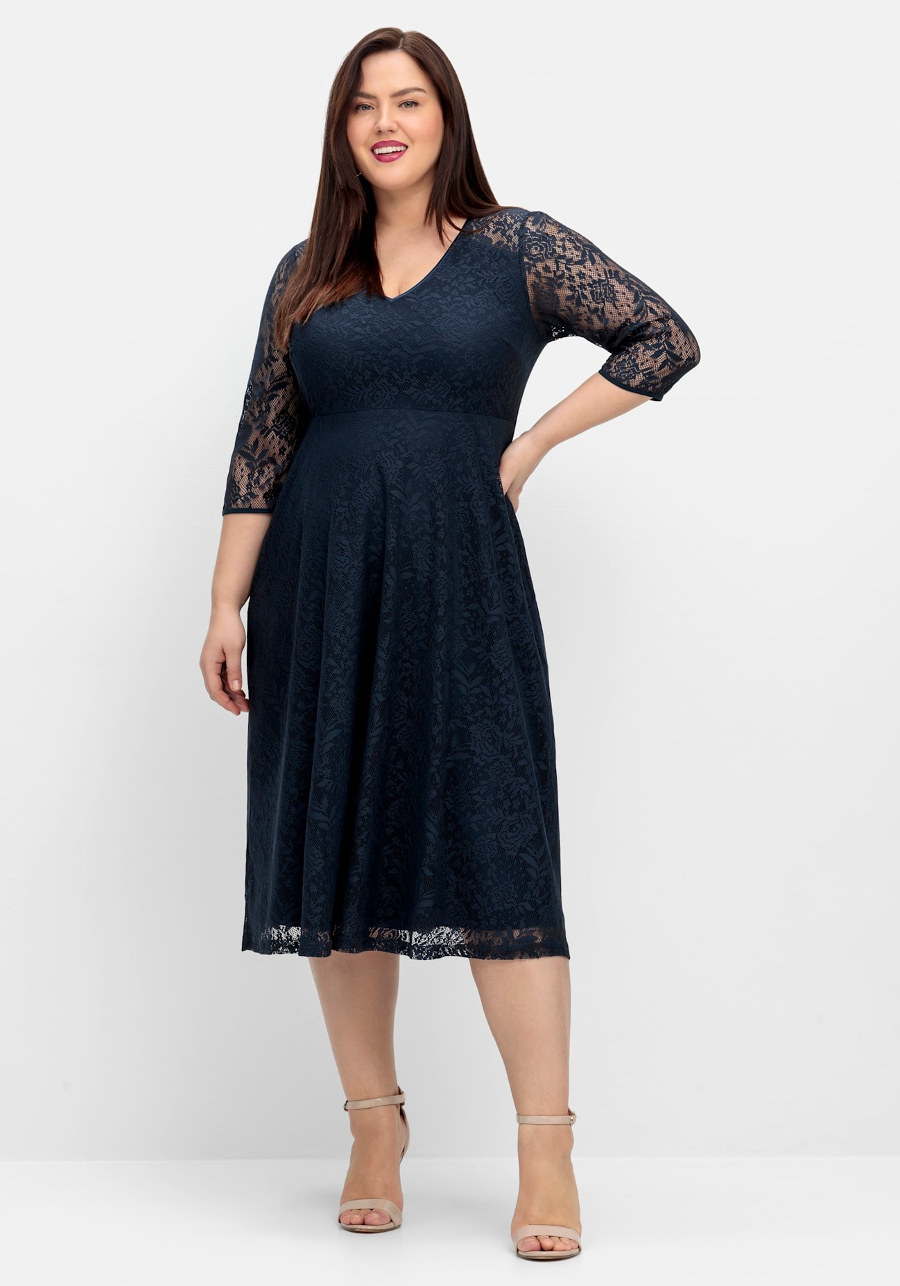 Sheego Cocktailkleid »Cocktailkleid«