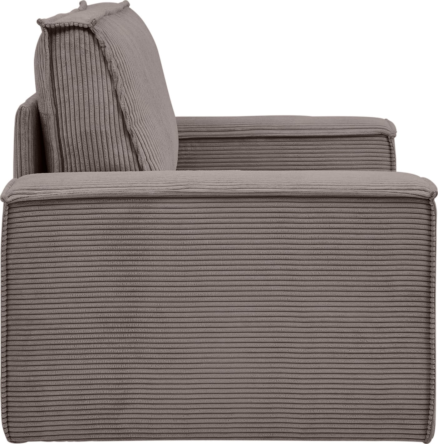 Home affaire Sessel »SHERWOOD, Love-Seat in 3 Stoffarten verfügbar«, passend zur Polster-Serie SHERWOOD