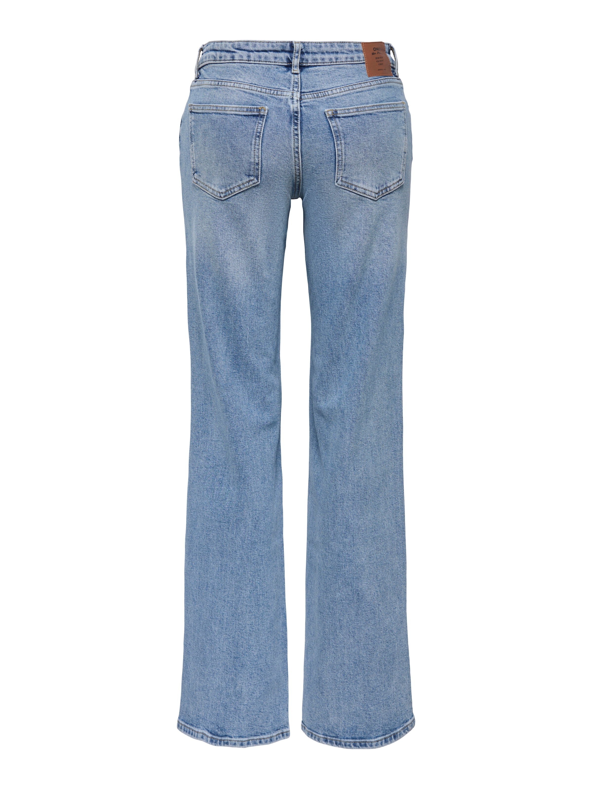 ONLY Low-rise-Jeans »ONLJUICY LW WIDE LEG DNM REA365 NOOS« Baumwollmischung, wide fit