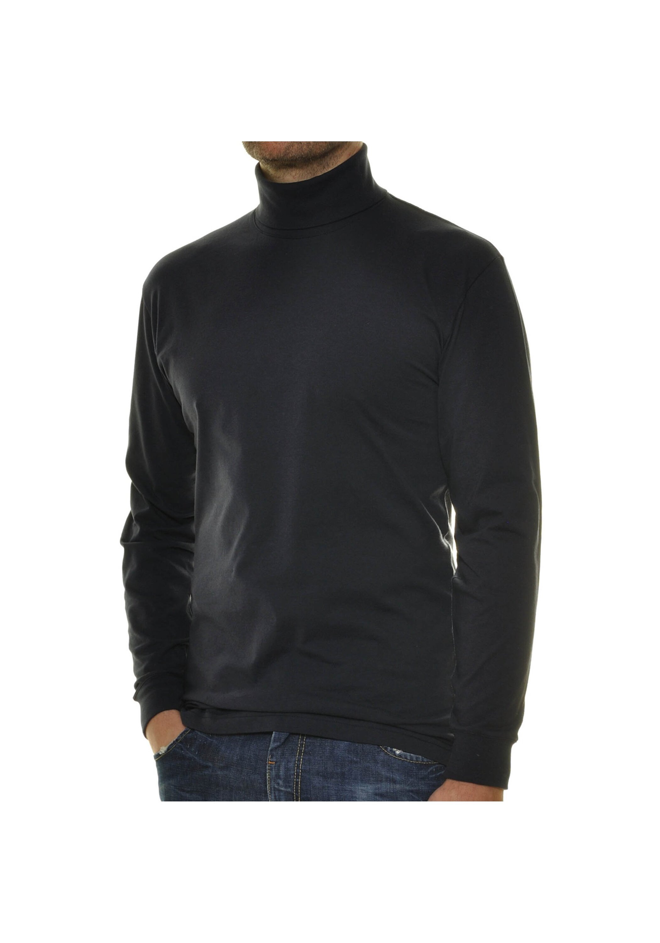 RAGMAN Sweatshirt »Longsleeve Langarm Basic Rollkragen Regular Fit«
