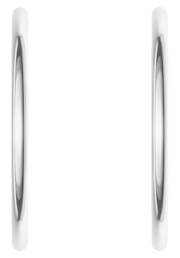 Firetti Paar Creolen »Schmuck Geschenk Silber 925 2,5 mm breit«, Made in Germany