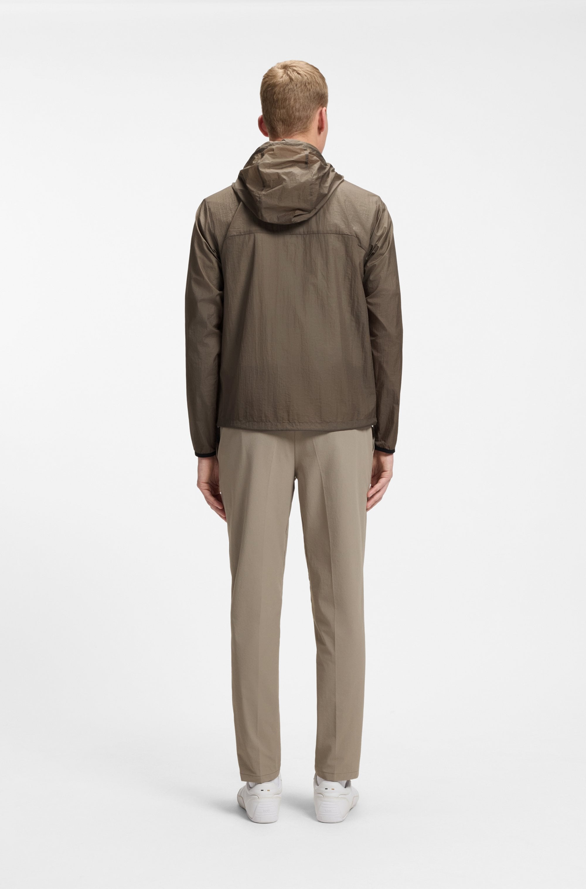 BOSS GREEN Windbreaker »Airynix JT« mit Kapuze sommerliche Qualität, Regular Fit, Kapuze