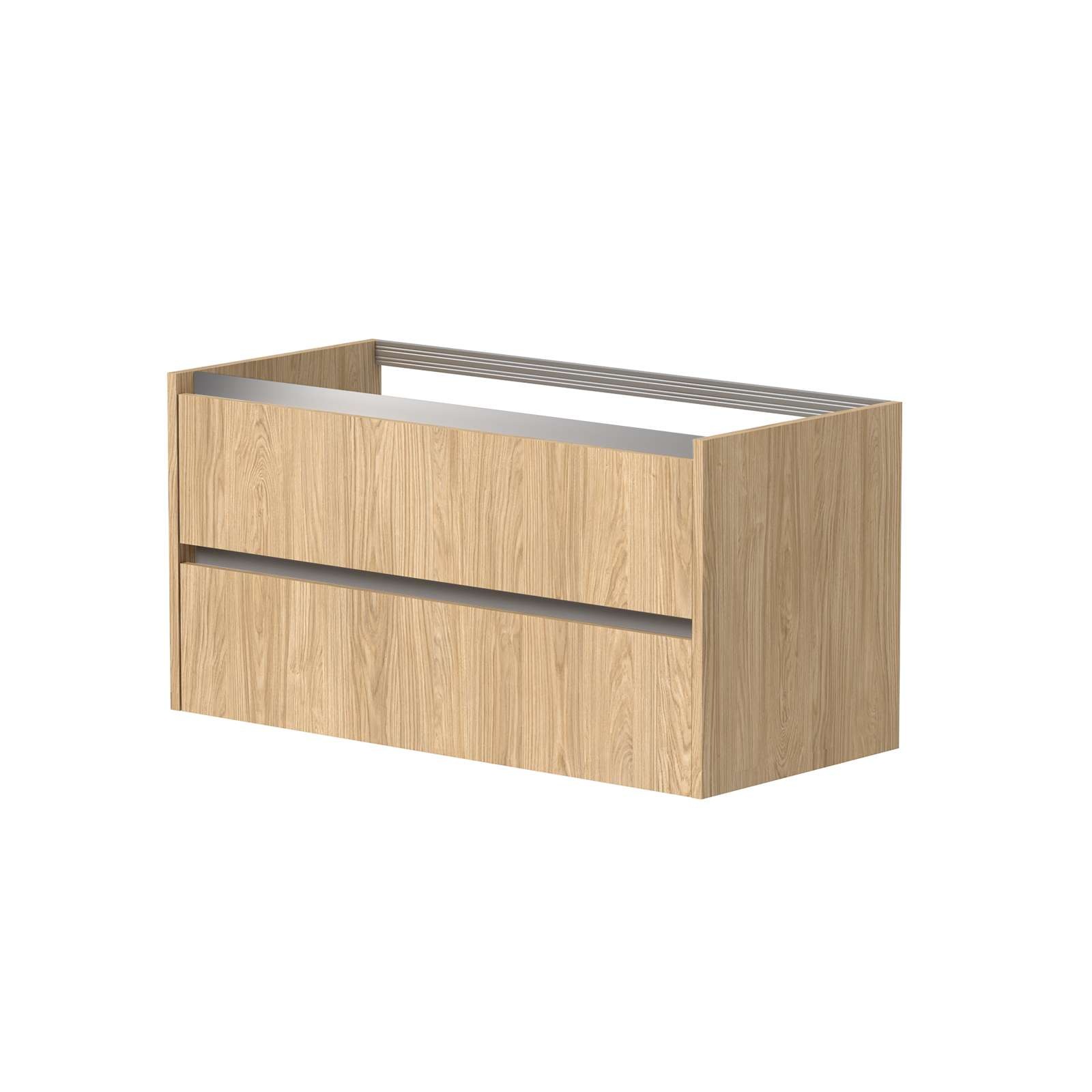 welltime Waschtisch »City, Badmöbel, Badkommode, Badschrank, in verschiedenen Breiten« B/T/H: 81,5/46/51,5 cm,  mit Soft-Close-Funktion, inklusive Waschbecken, FSC® zertifiziert