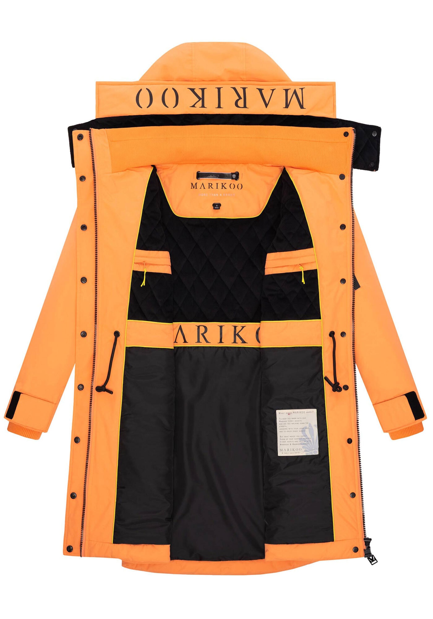 Marikoo Winterjacke »Marikoo Anoukaa Damen Winterjacke N032«