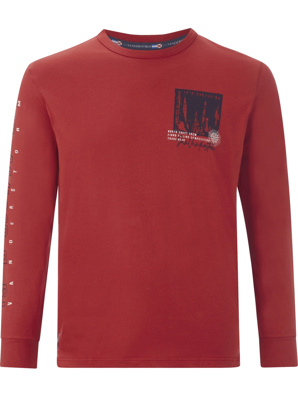 Jan Vanderstorm Langarm-Poloshirt »Langarmshirt WINHOLM«