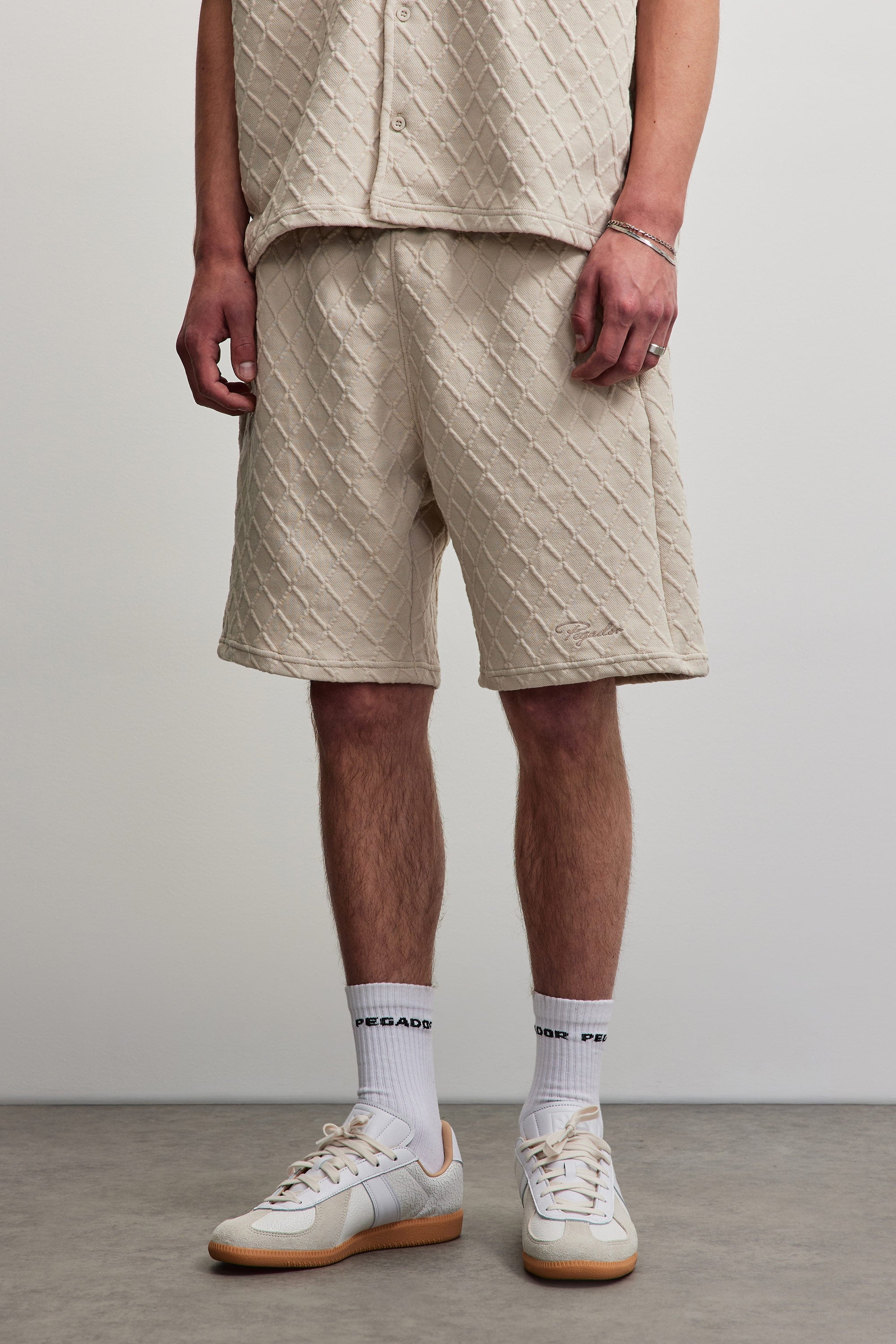PEGADOR Shorts »JOVREN STRUCTURED SHORTS«