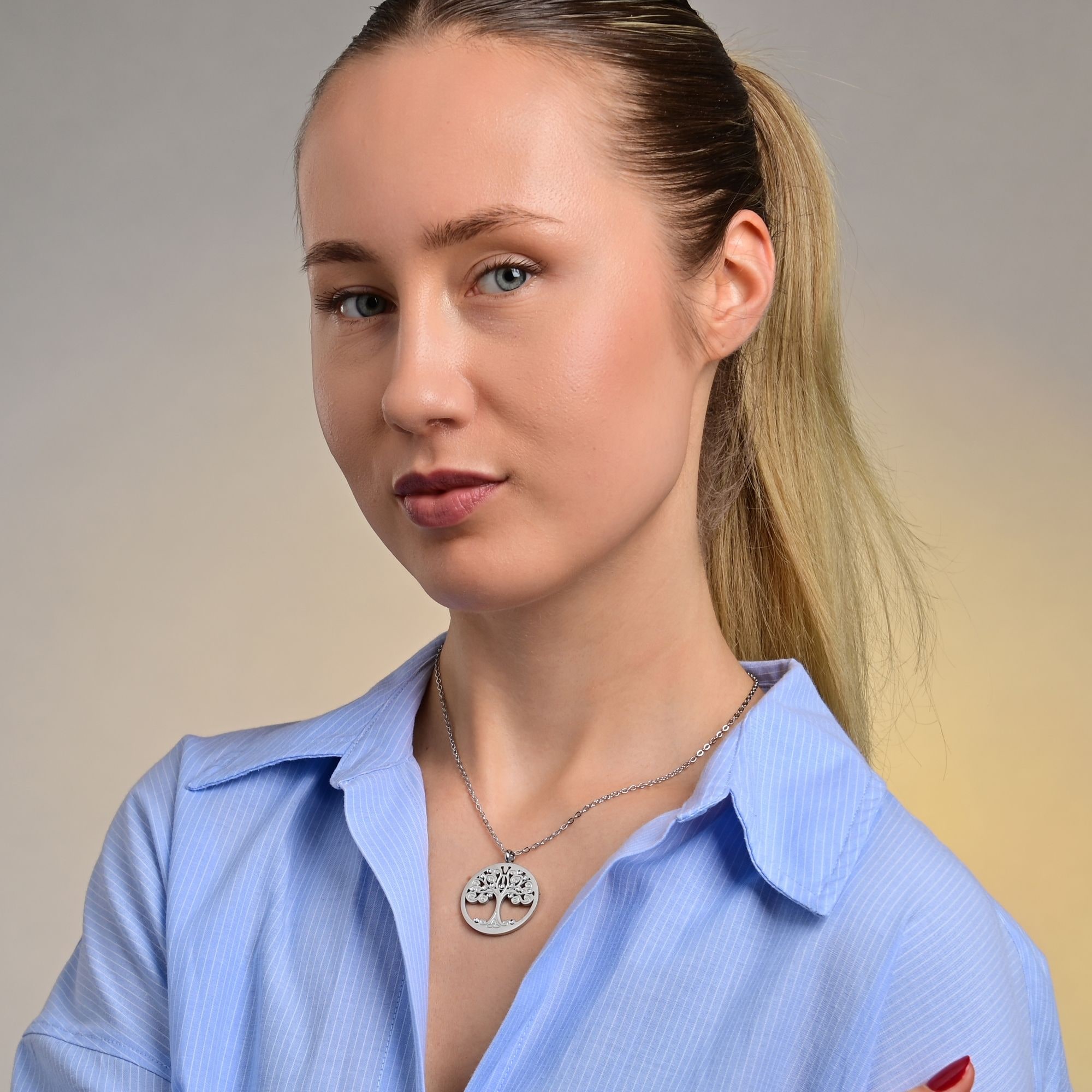Adelia´s Kette ohne Anhänger »Damen Halskette mit Anhänger ¿ Lebensbaum aus Edelstahl«