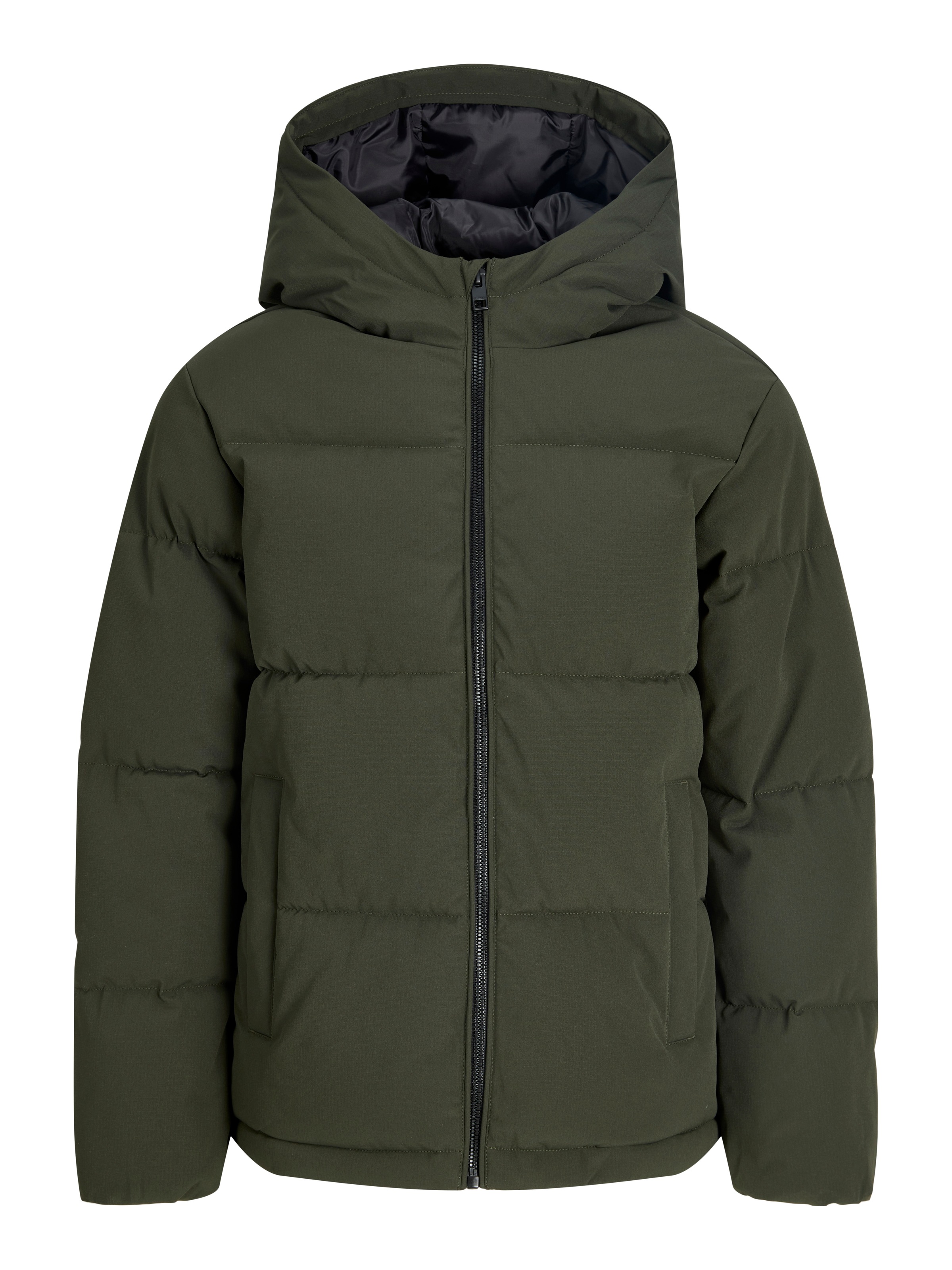 Jack & Jones Junior Steppjacke »JJGALAXY PUFFER JACKET JNR« mit Kapuze Kunstfaser, regular fit