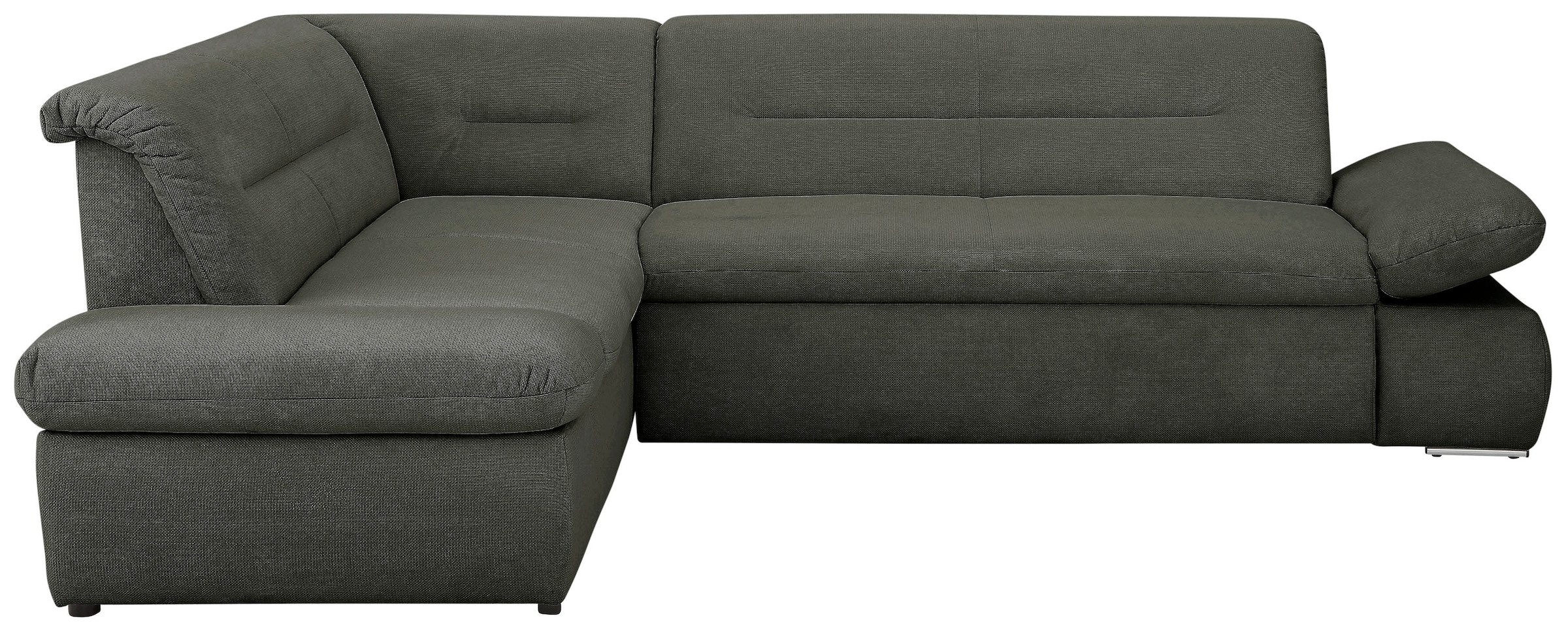 INOSIGN Ecksofa »Avesa L-Form«, Wahlweise mit Arm- und Bettfunktion, B/T/H: 275/211/80 cm