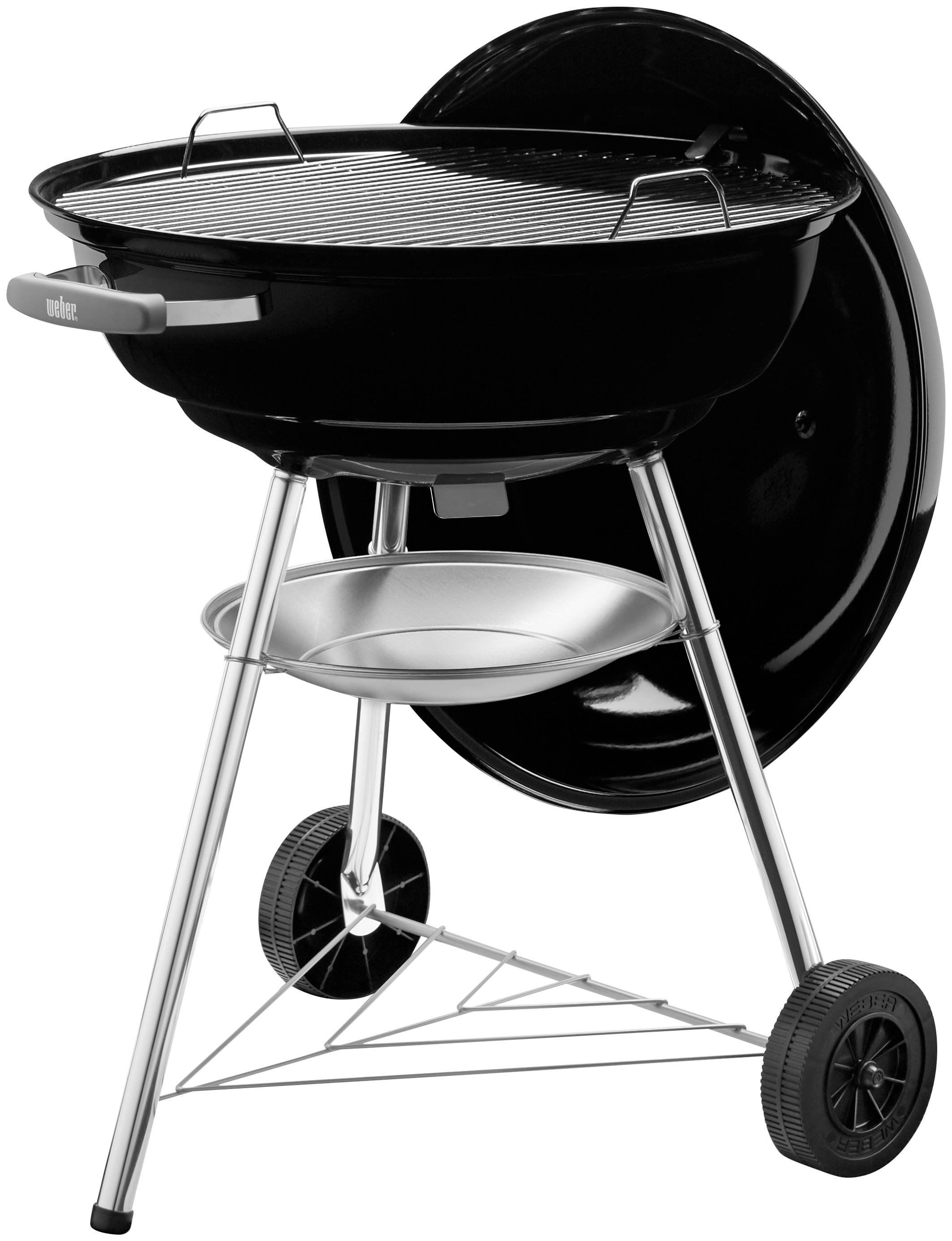 Weber Holzkohlegrill »Compact, 57 cm, Black«, Kugelgrill
