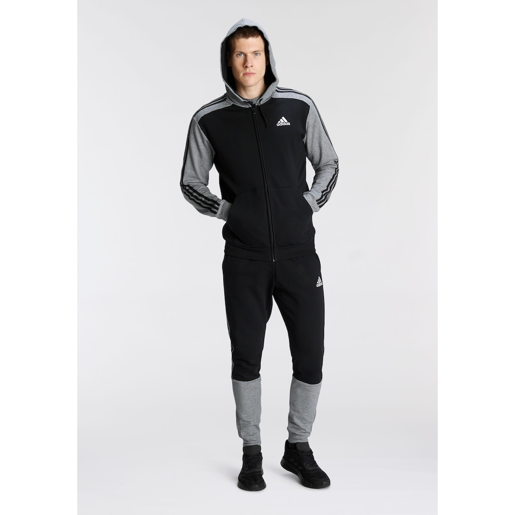 adidas Sportswear Kapuzensweatshirt »ESSENTIALS MÉLANGE FRENCH TERRY KAPUZENJACKE«