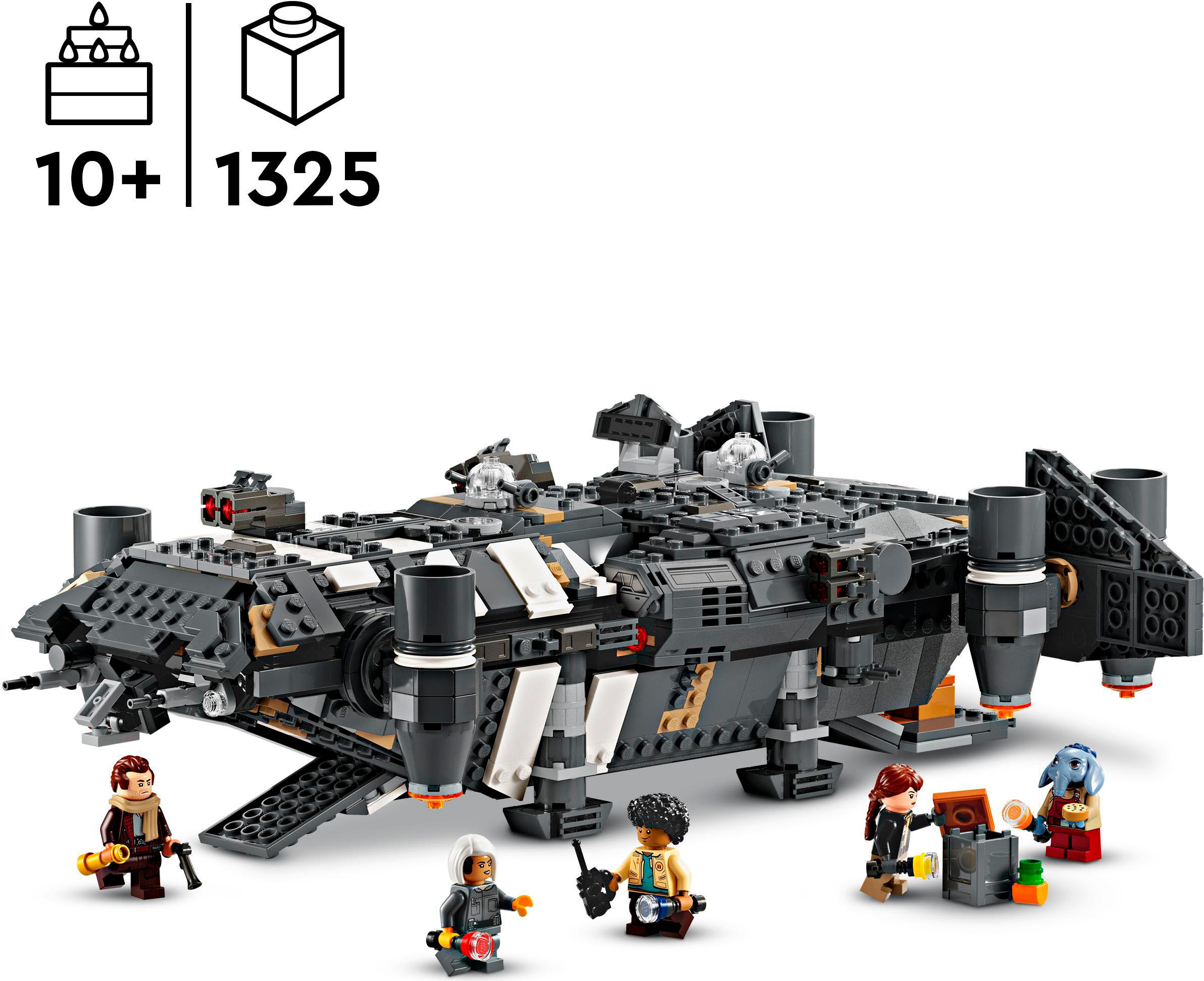LEGO® Konstruktionsspielsteine »Die Onyx Cinder (75374), LEGO Star Wars ™«, (1325 St.), Made in Europe