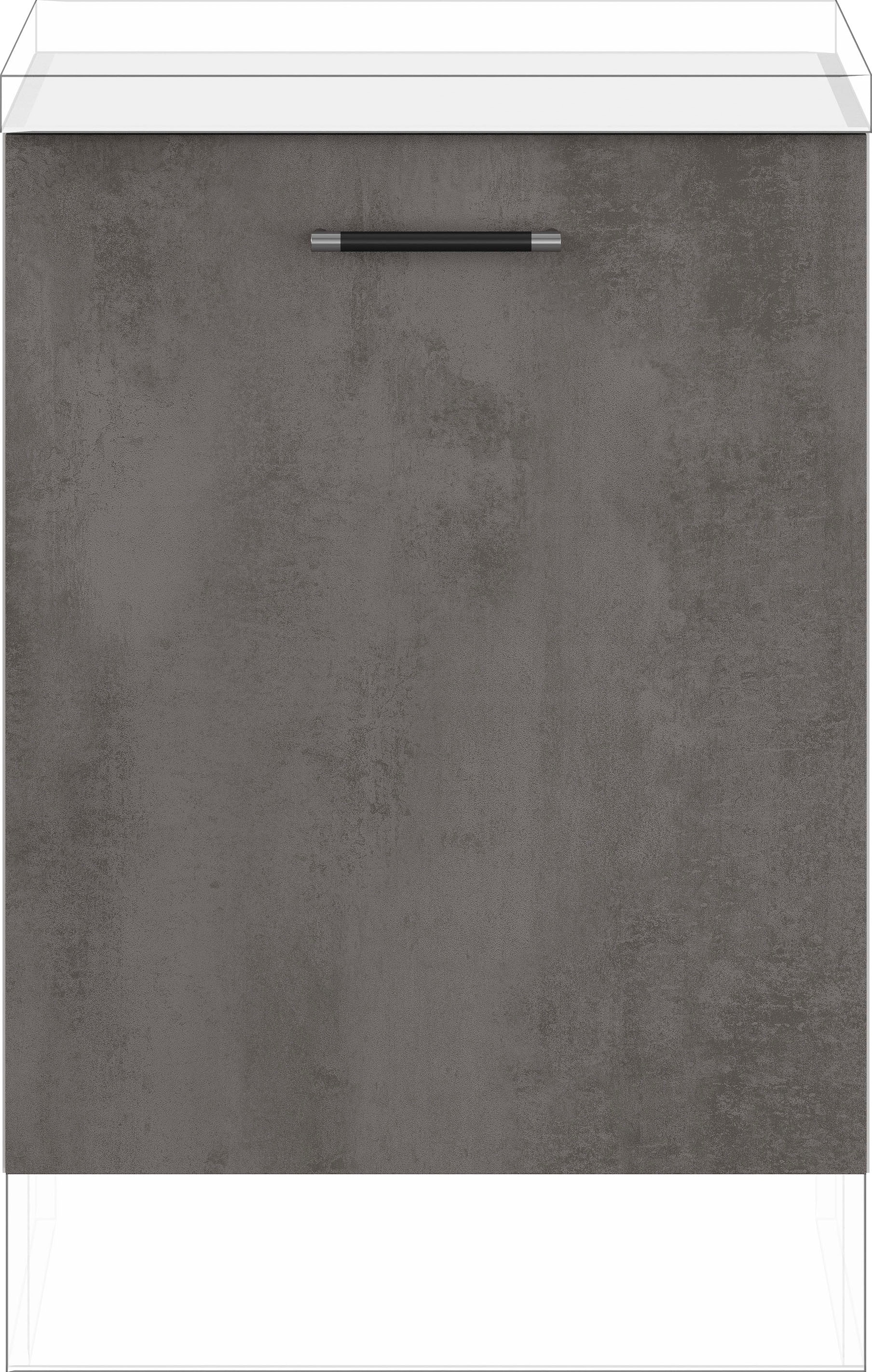 IMPULS KÜCHEN Wäscheschrank »"Prag und Valencia", Breite/Höhe: 60/72,3 cm, mit Soft-Close«, vormontiert, mit Auszug, mit Waschekörben
