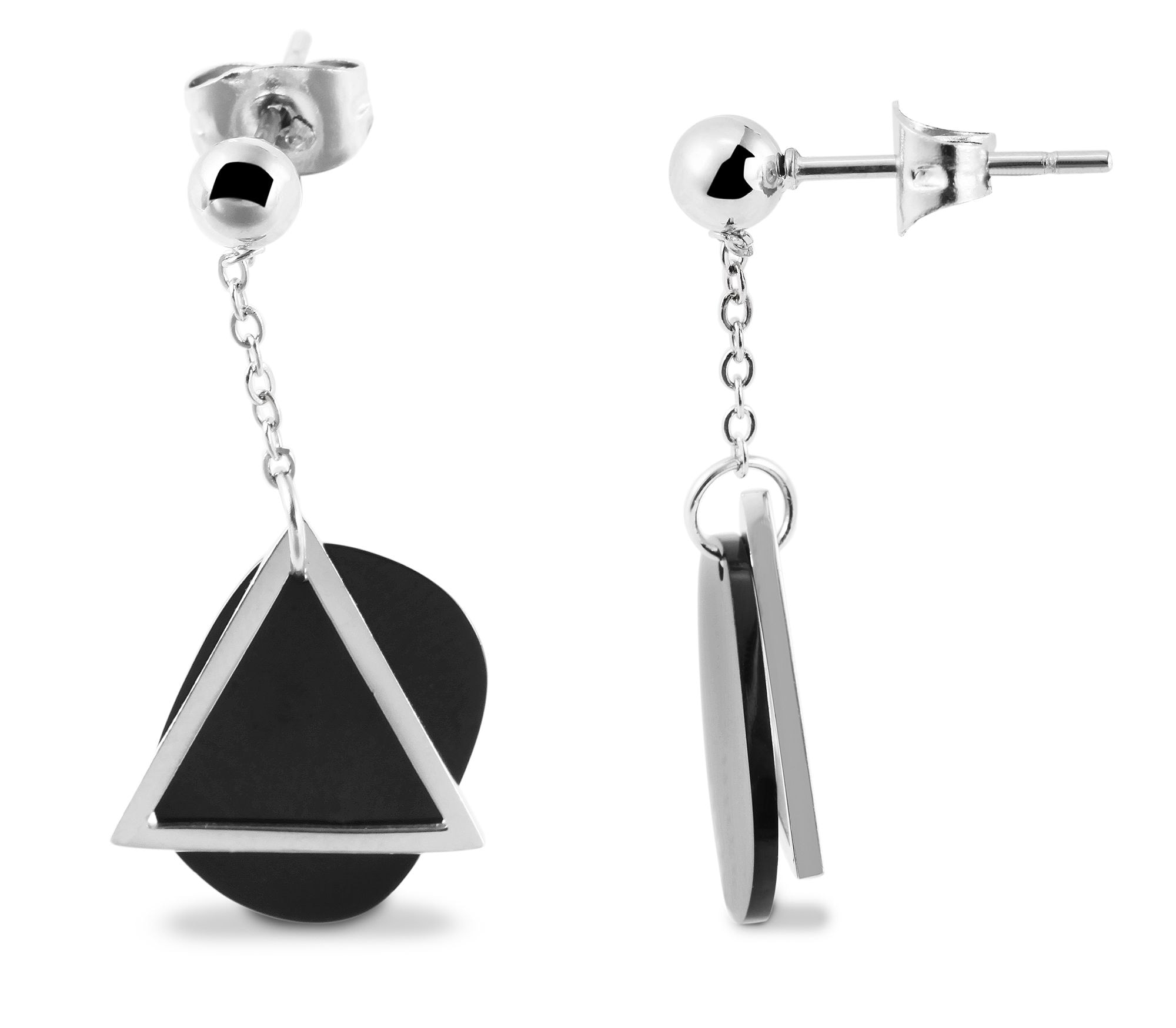 Adelia´s Paar Ohrstecker »Damen Ohrringe ¿ Ohrstecker aus Edelstahl«