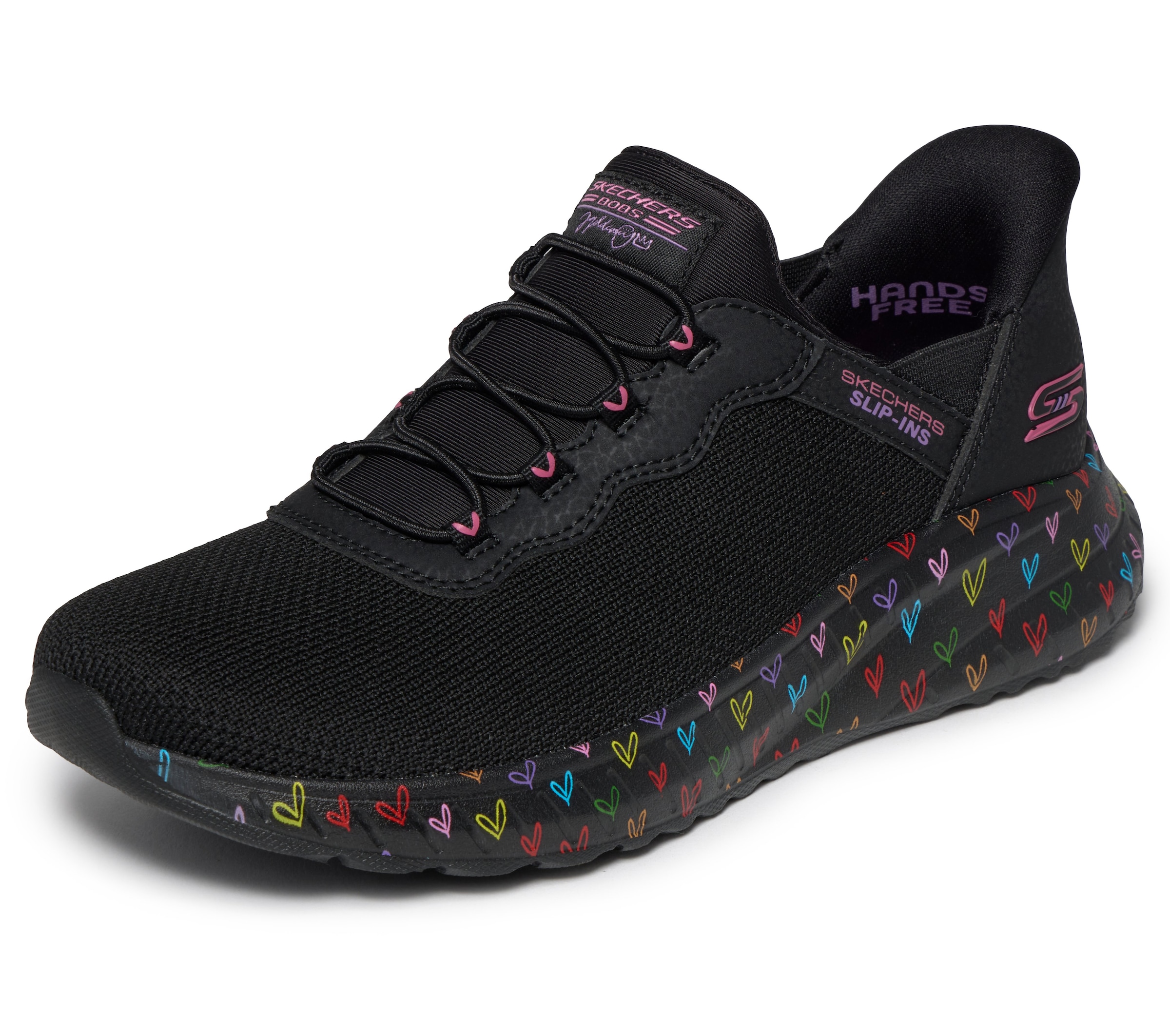 Skechers Slip-On Sneaker »BOBS SQUAD CHAOS«  Freizeitsneaker, Slipper, Schlupfschuh mit Memory Foam-Innensohle