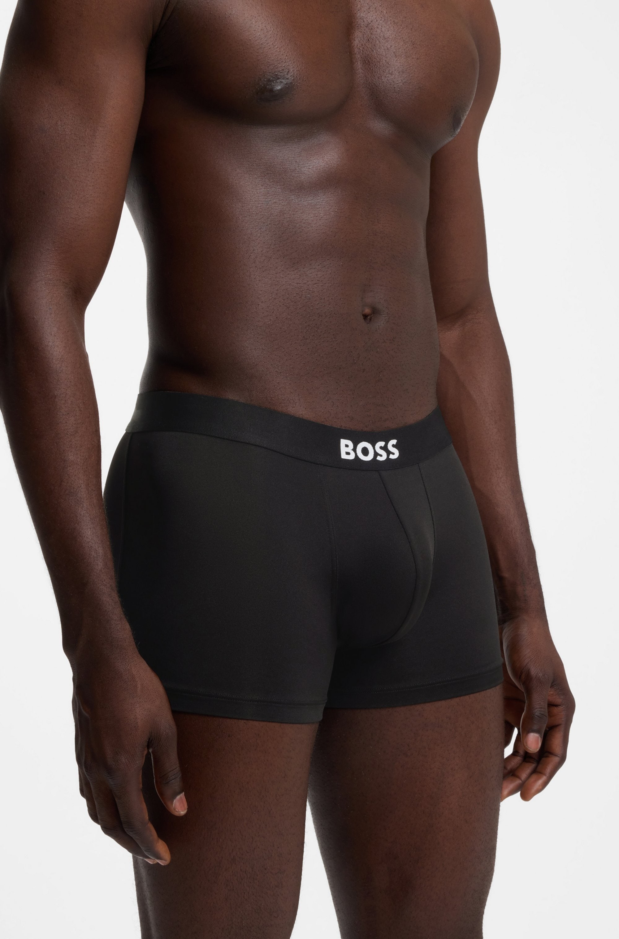 BOSS Trunk »3P Micro ONE« Packung, 3 Stk. elastischer Bund