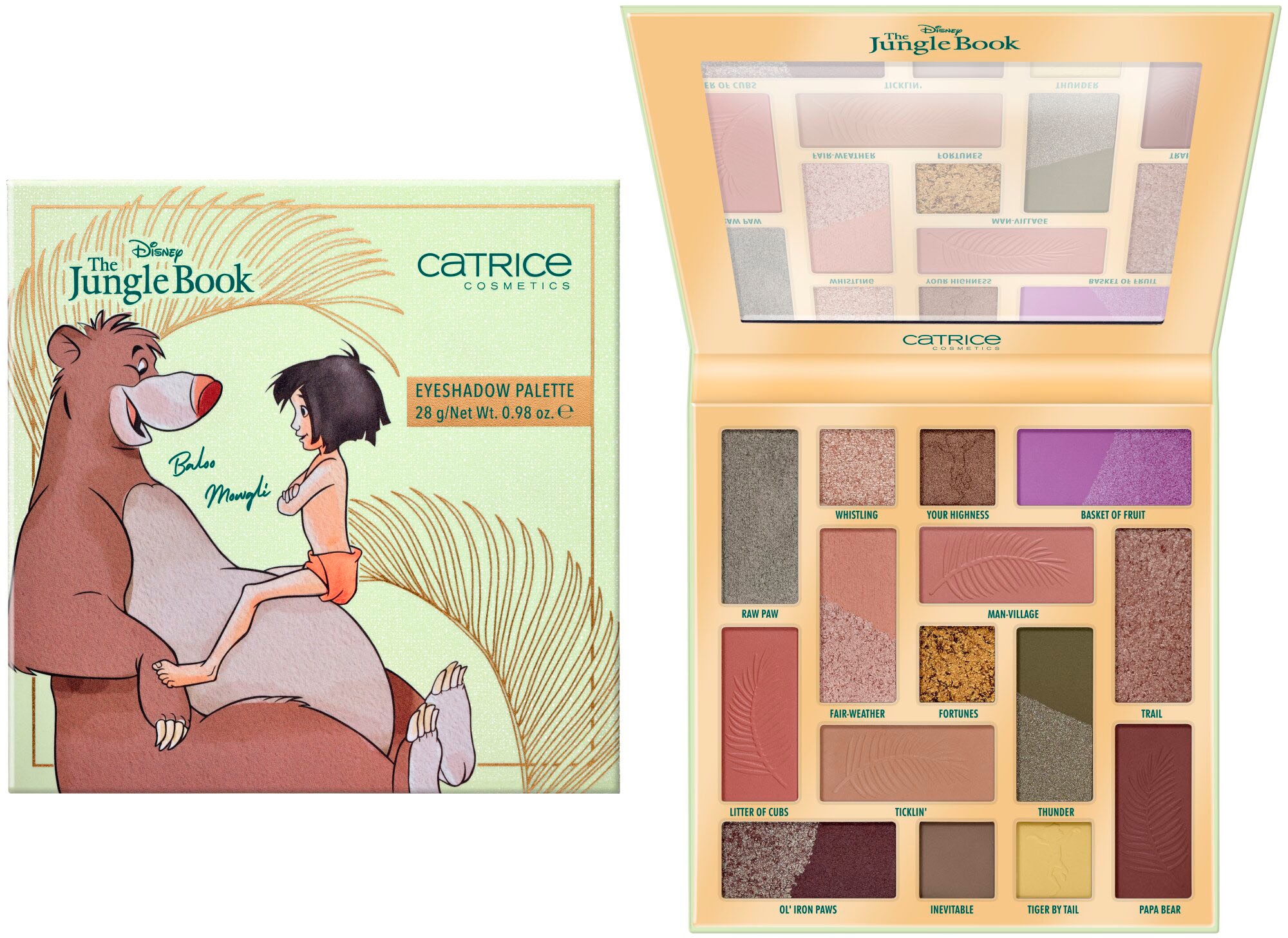 Catrice Lidschatten-Palette »Disney The Jungle Book Eyeshadow Palette«  kaufen online bei OTTO