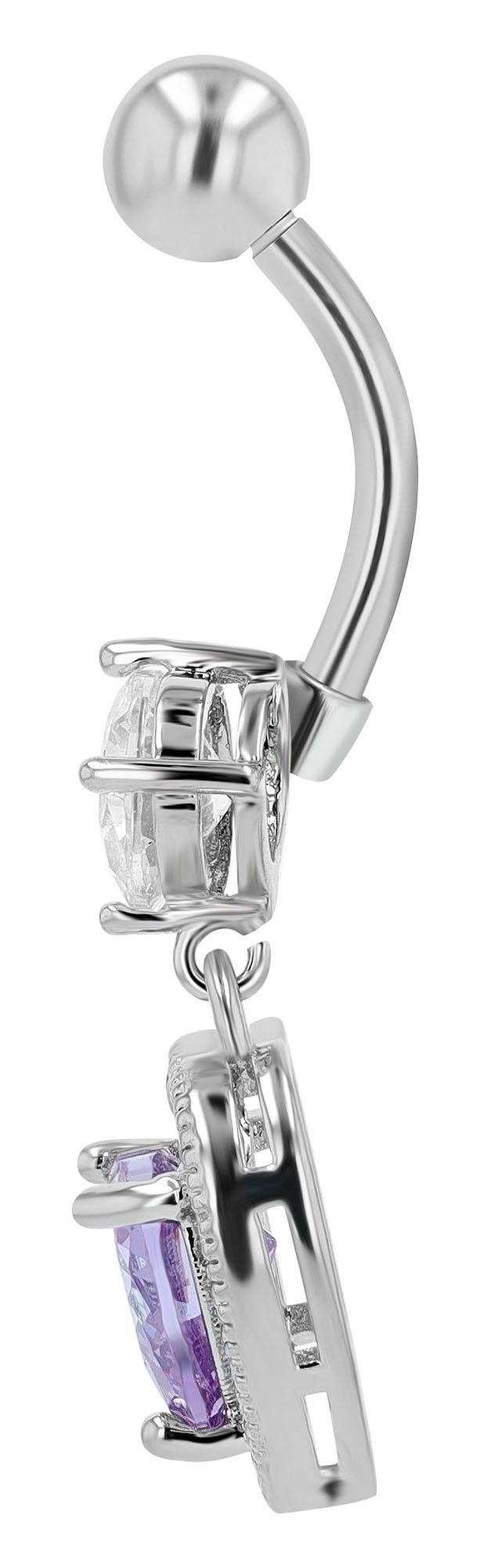 Adelia´s Kettenanhänger »Damen Anhänger ¿ Herzanhänger aus Edelstahl«