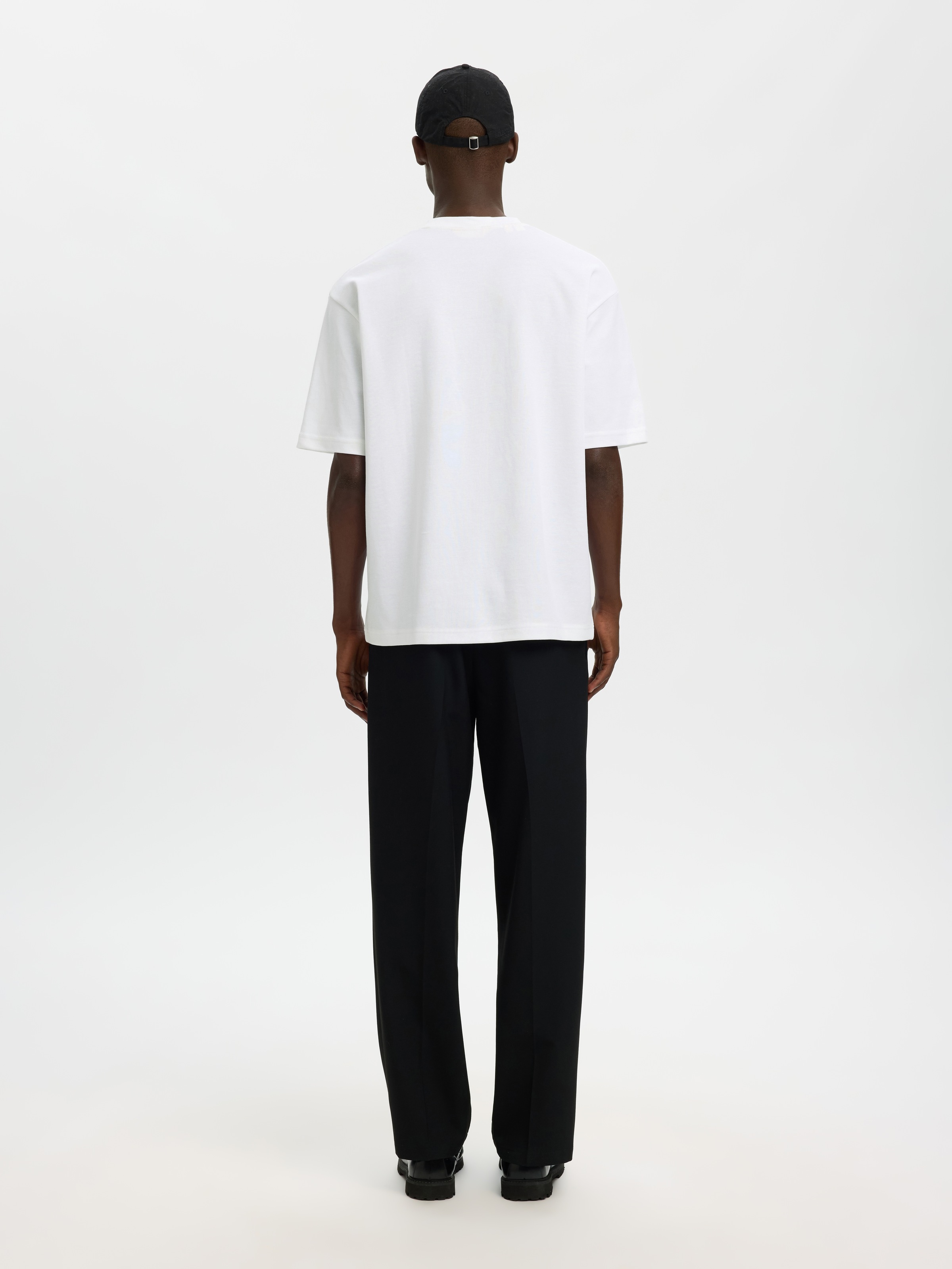 SELECTED T-Shirt »SLHLOOSEOSCAR POCKET SS TEE NOOS«
