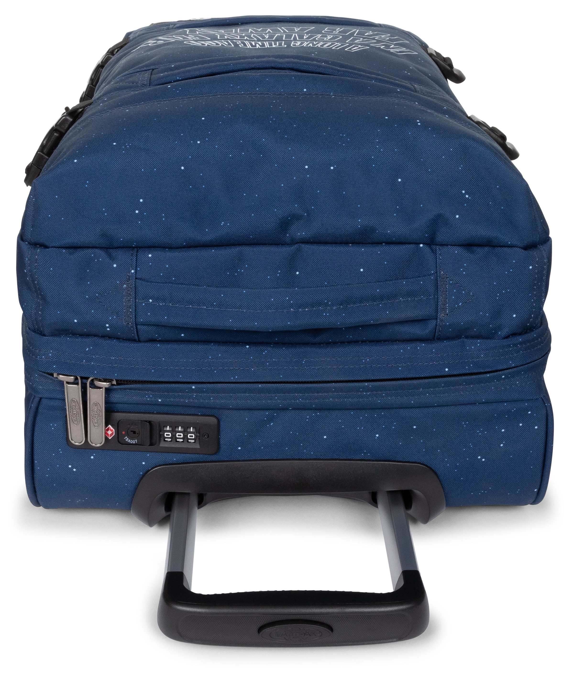 Eastpak Weichgepäck-Trolley »TRANSIT'R S SW STARS NAVY«, 2 St. Rollen, Reisegepäck Handgepäck-Koffer mit TSA-Zahlenschloss