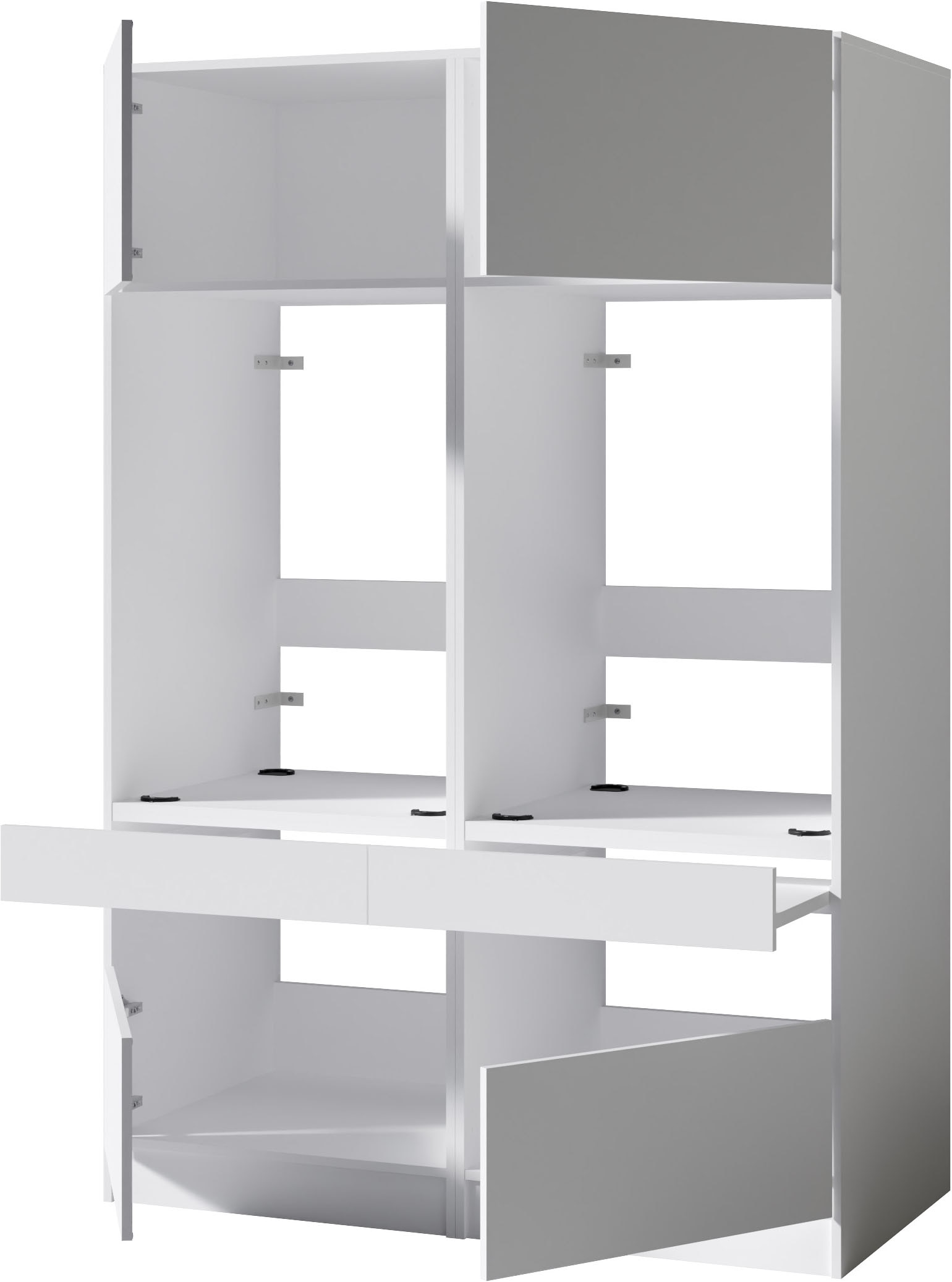 BASIC by Balculina Mehrzweckschrank-Set »Washhome B/T/H 135x68x200 cm« 2 Stk. tlg.
