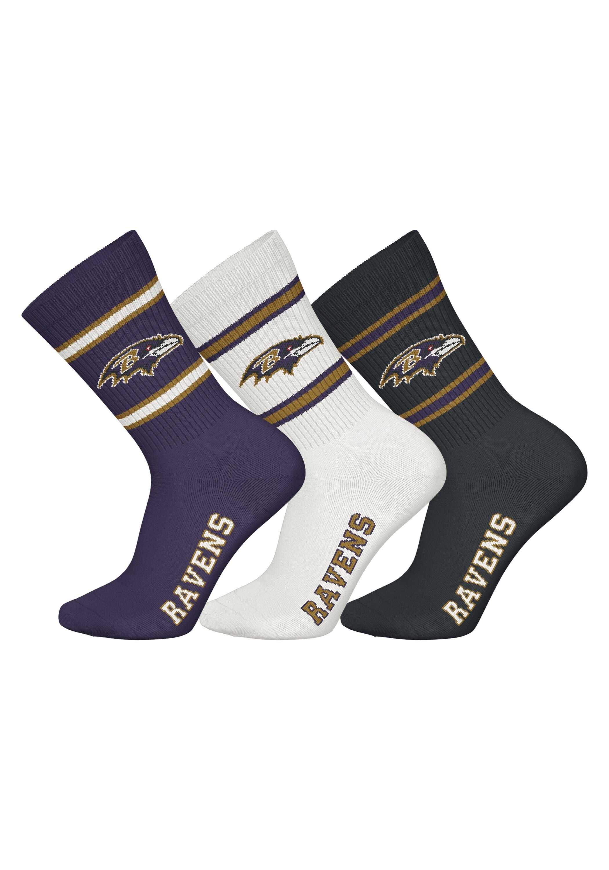 NFL Kurzsocken »Socken NFL 6Pack Crew Socks 6er Pack«