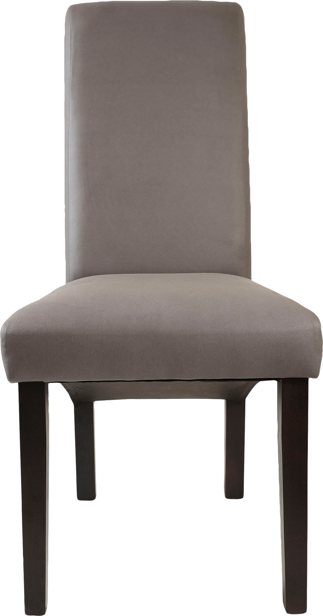Home affaire 4-Fußstuhl »Rito«, (Set), 2 St., Microfaser, Gestell Buche natur oder wenge lackiert