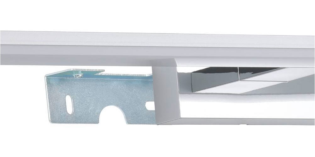 EGLO Spiegelleuchte »PANDELLA 1 Wandlampe, Badezimmerlampe, chrom, silber, weiß, IP44«, 1 flammig, Leuchtmittel LED-Board | LED fest integriert, LED, Bad, Badezimmer, klassisch, modern, minimalistisch, 78x12x4cm