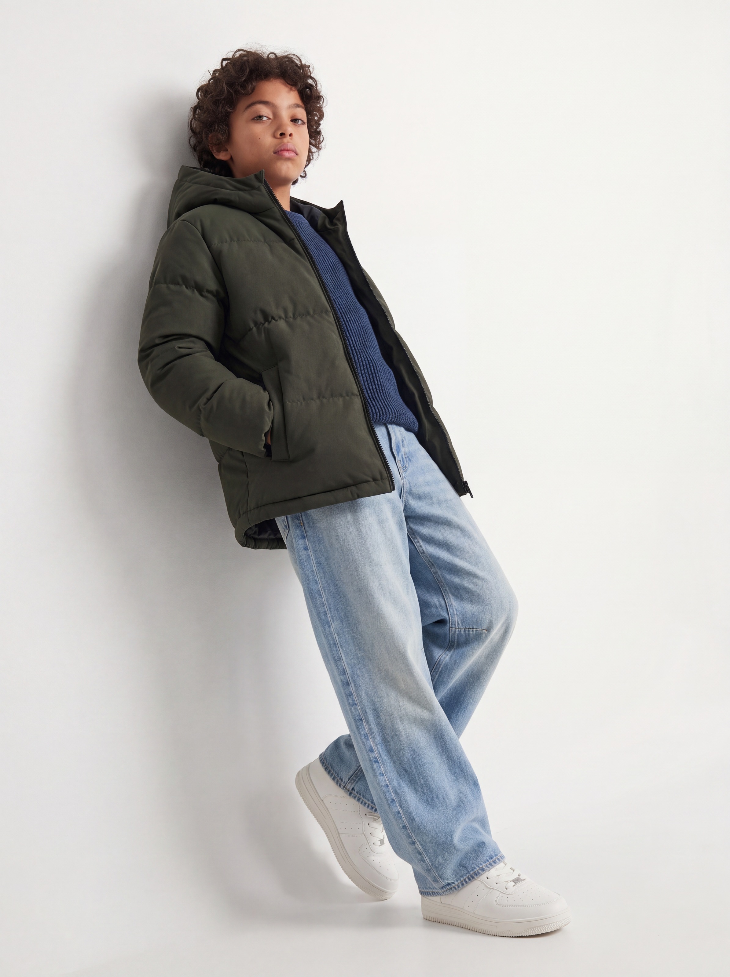Jack & Jones Junior Steppjacke »JJGALAXY PUFFER JACKET JNR« mit Kapuze Kunstfaser, regular fit