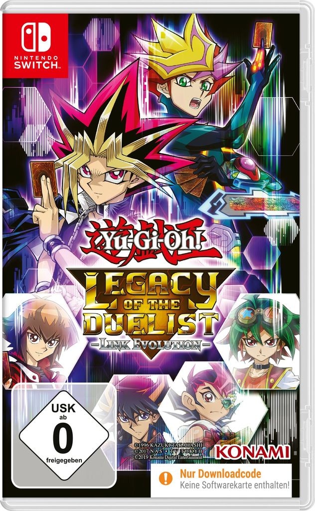 Konami Spielesoftware »Yu-Gi-Oh! Legacy Of The Duelist (Downloadcode in einer Box)«, Nintendo Switch