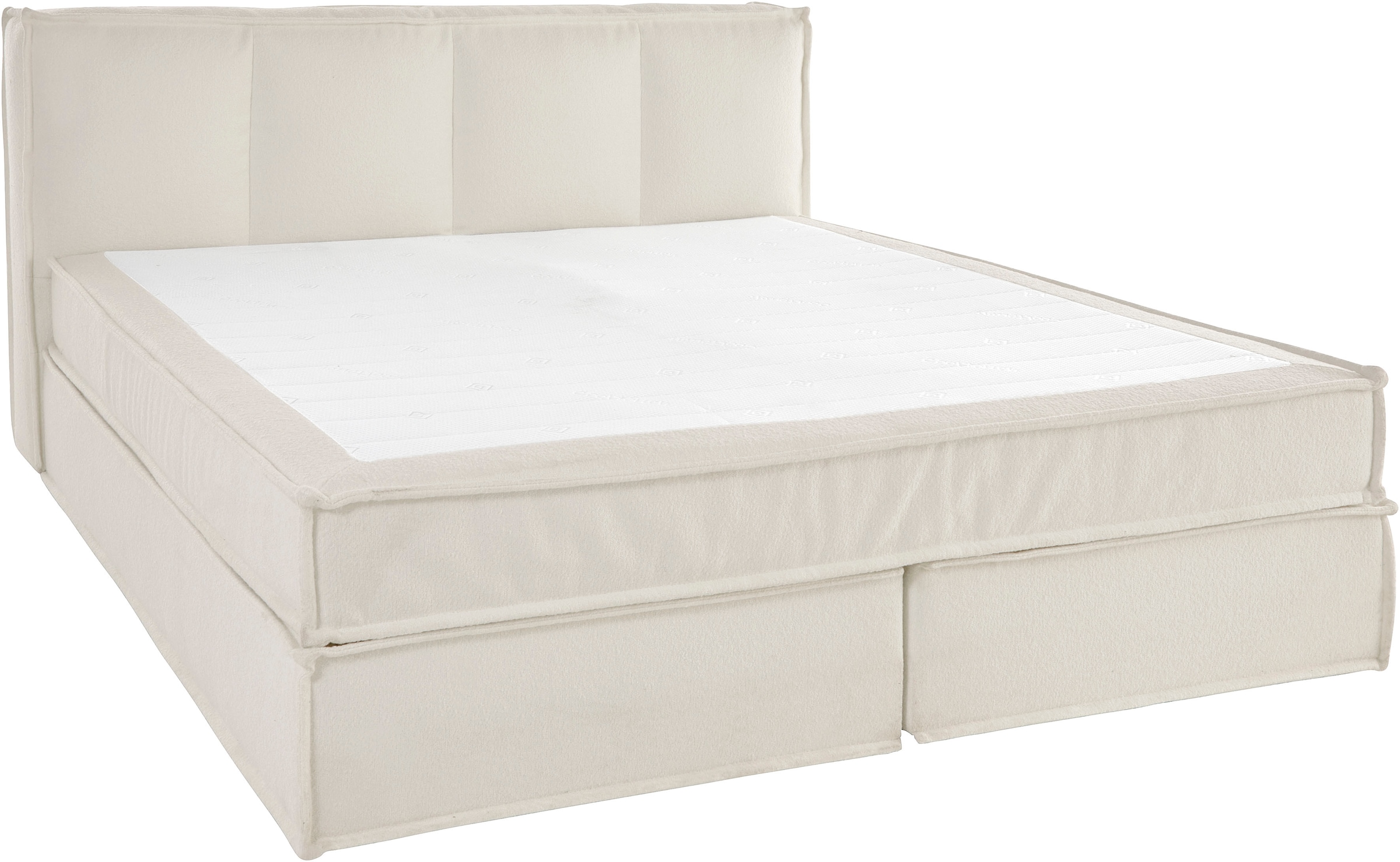 LeGer Home by Lena Gercke »Addyson« Härtegrade H2, H3 und H4 wählbar,  Boxspringbett inkl. Topper, 2 Matratzen