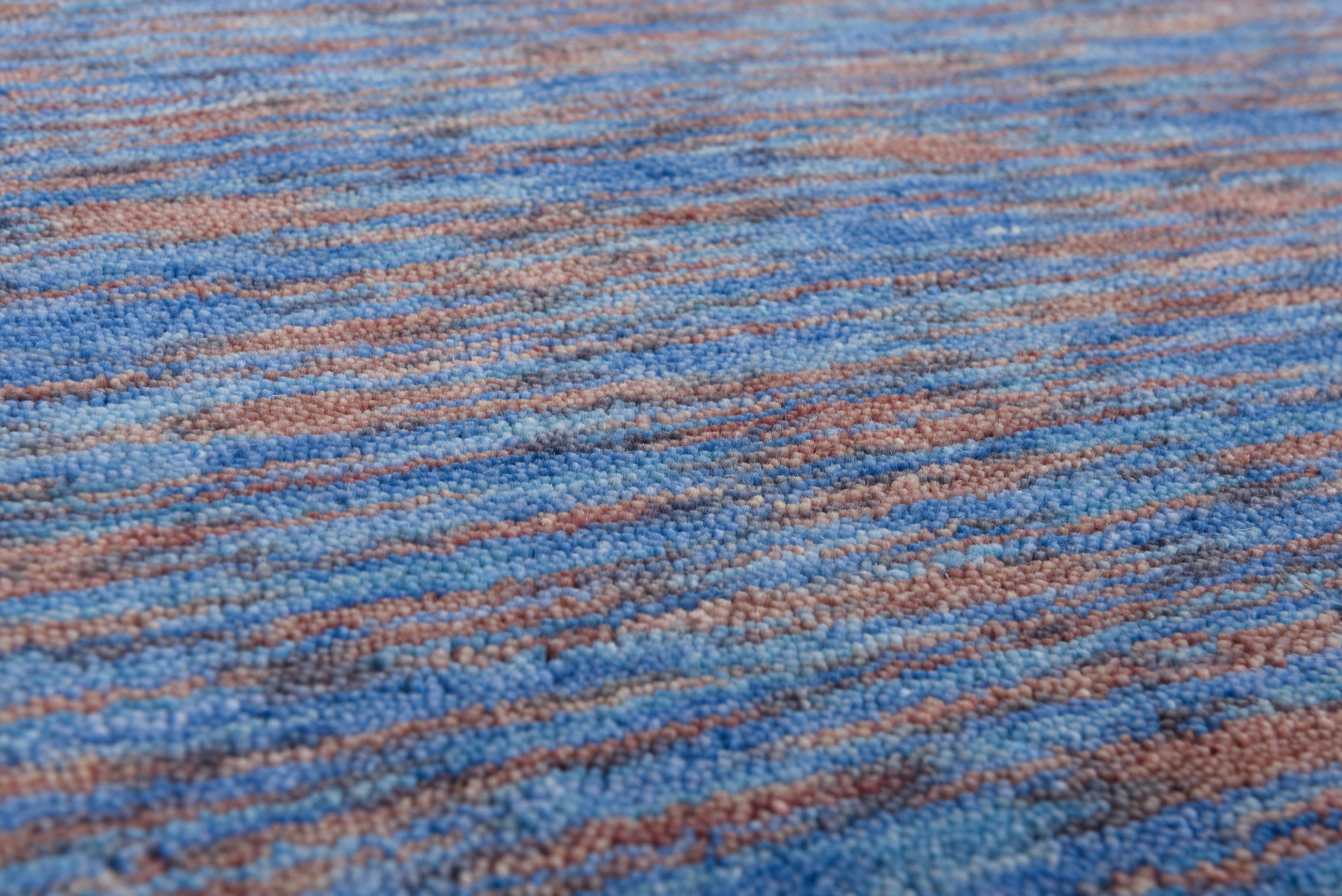 THEKO Wollteppich »Nebraska Uni« rechteckig 12 mm Höhe reine Wolle, handgewebt, ideal im Wohnzimmer & Schlafzimmer