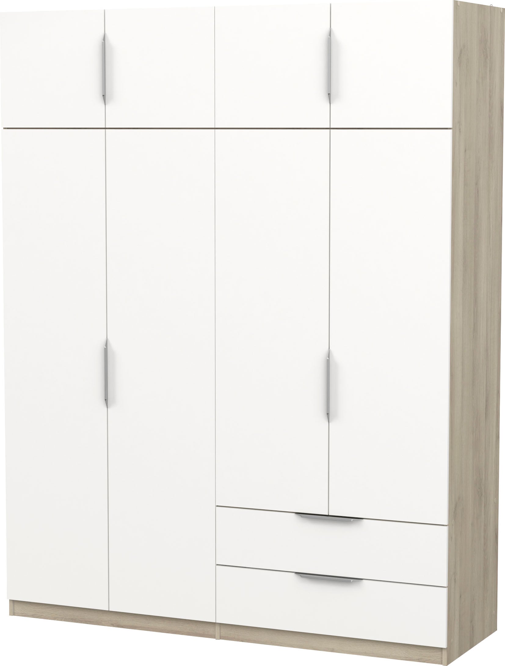 Demeyere GROUP Drehtürenschrank »Ghost« Breite ca. 157cm,Höhe ca. 200cm,viel Stauraum,mit Innenaustattung