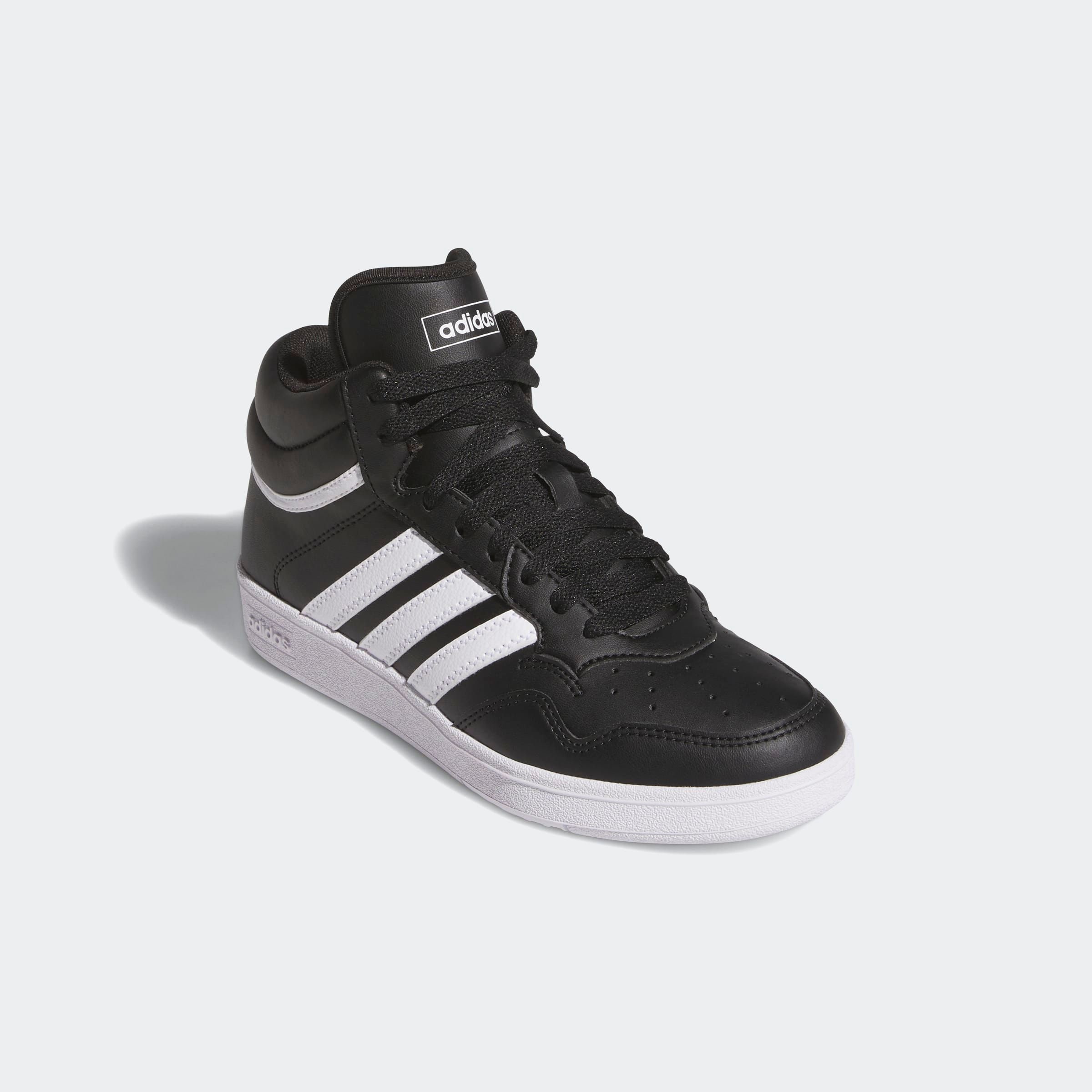 Adidas Sportswear Mädchen Sneaker »HOOPS 4.0 MID« in schwarz-weiß, Größe 39