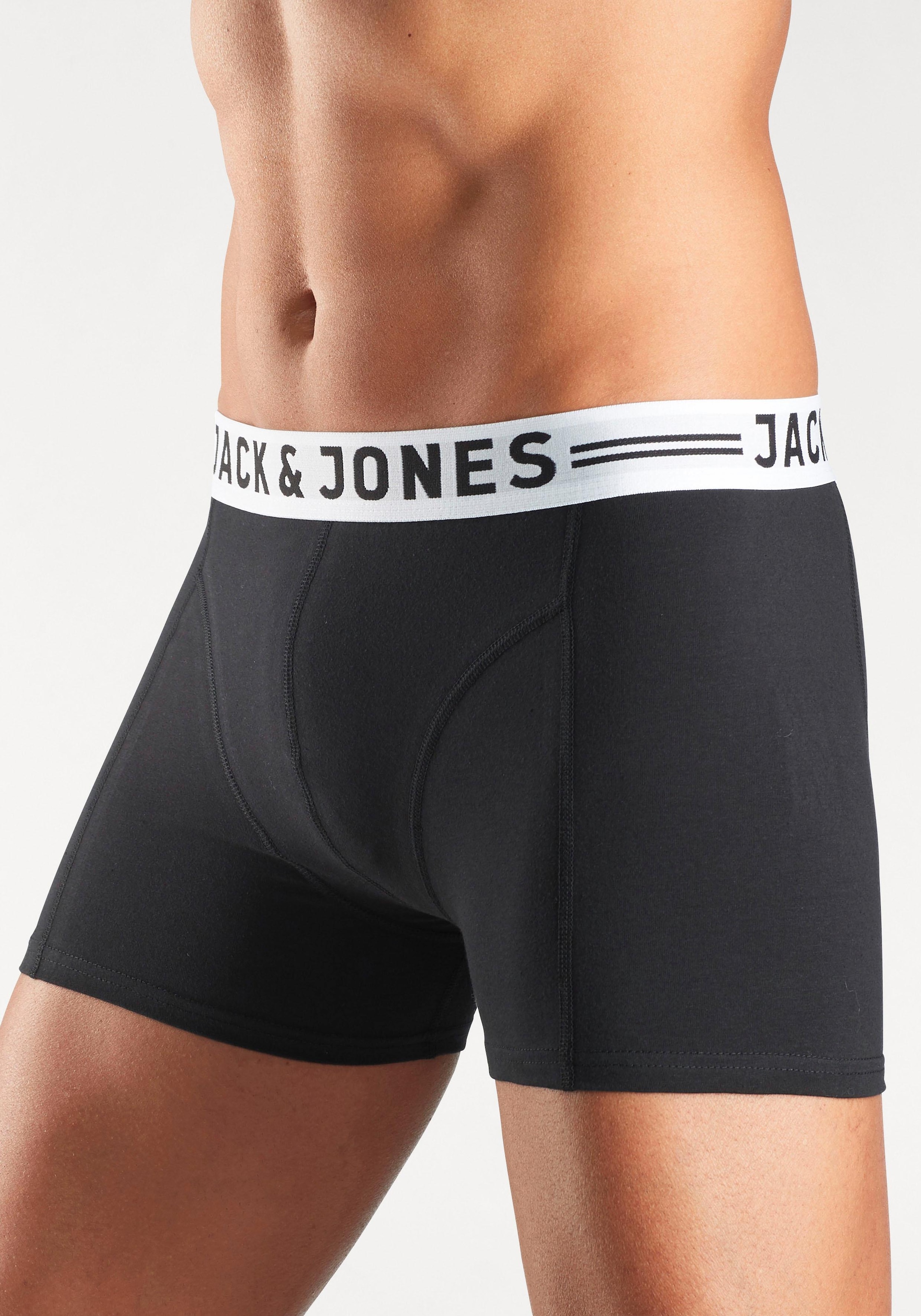 Jack & Jones Boxer »Sense Trunks« Packung, 3 Stk. tlg.,
